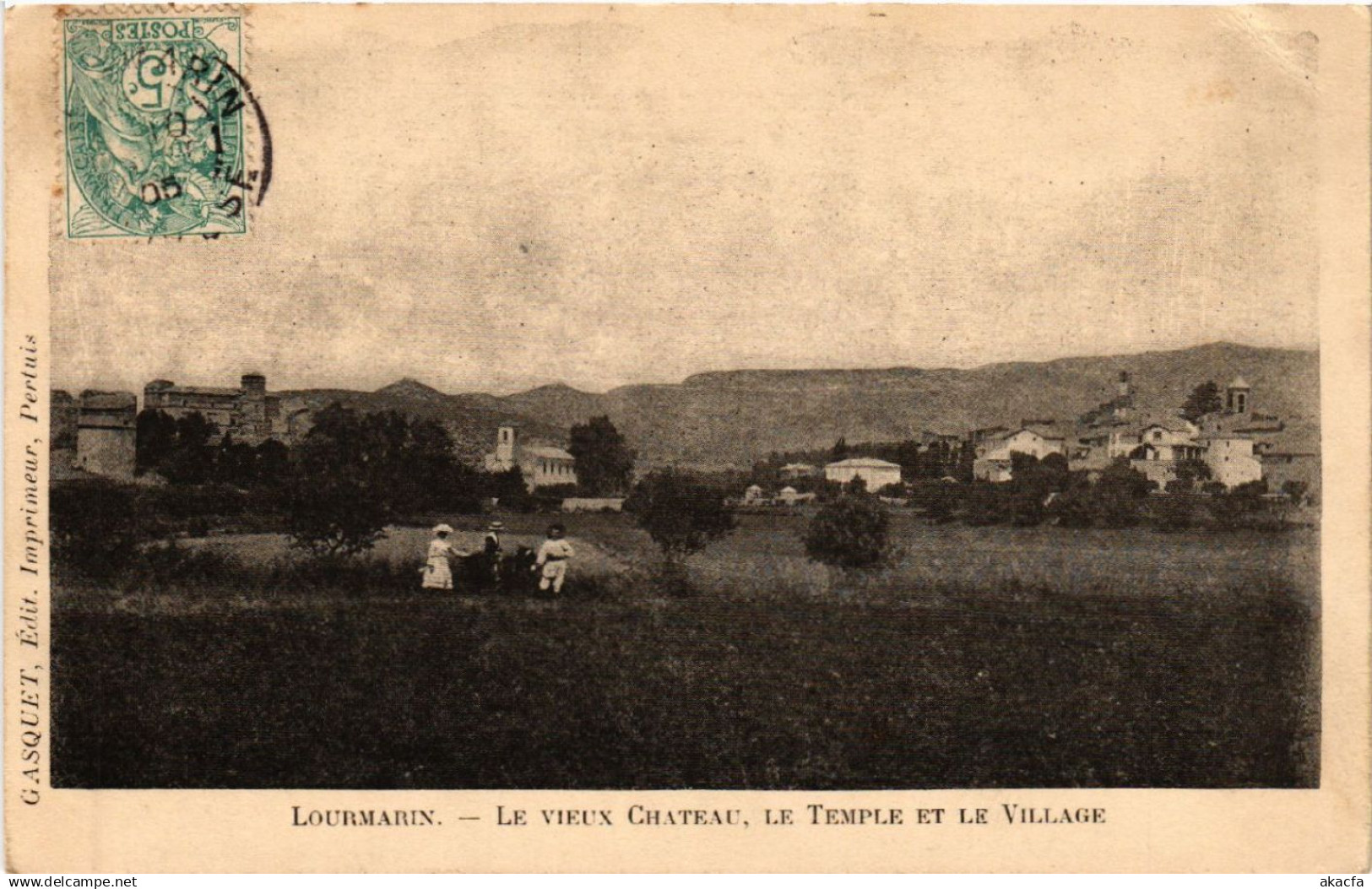 CPA AK LOURMARIN - Le vieux Chateau (477444)