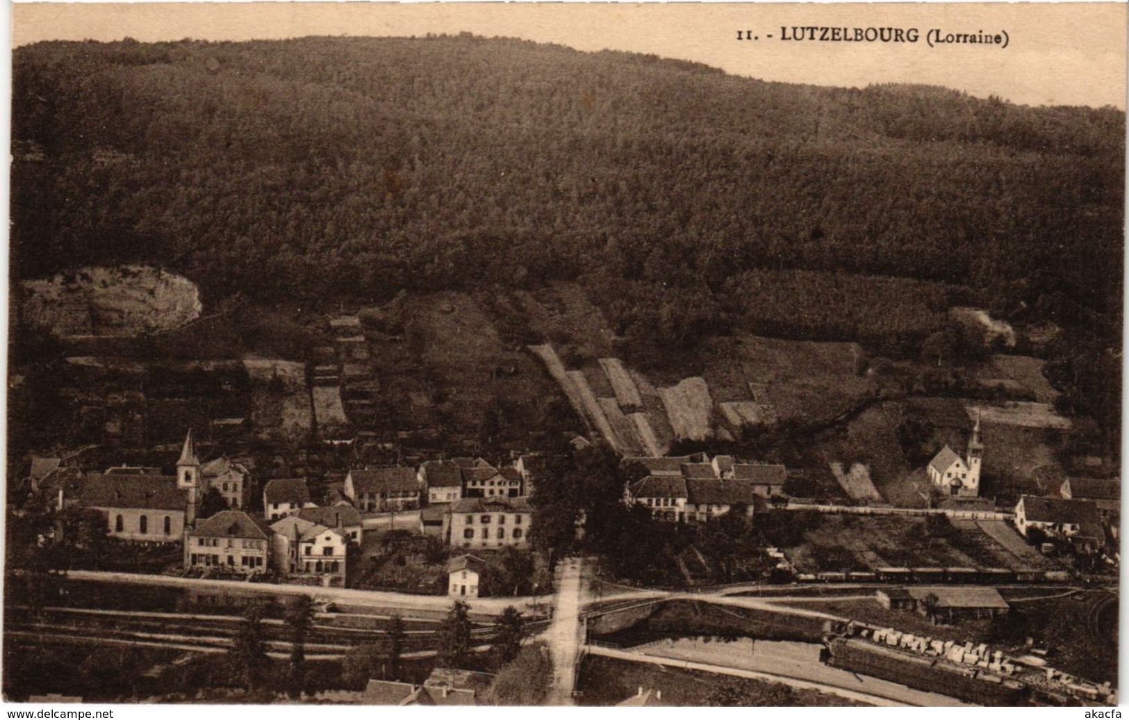 CPA AK LUTZELBURG - Lorraine (255311)