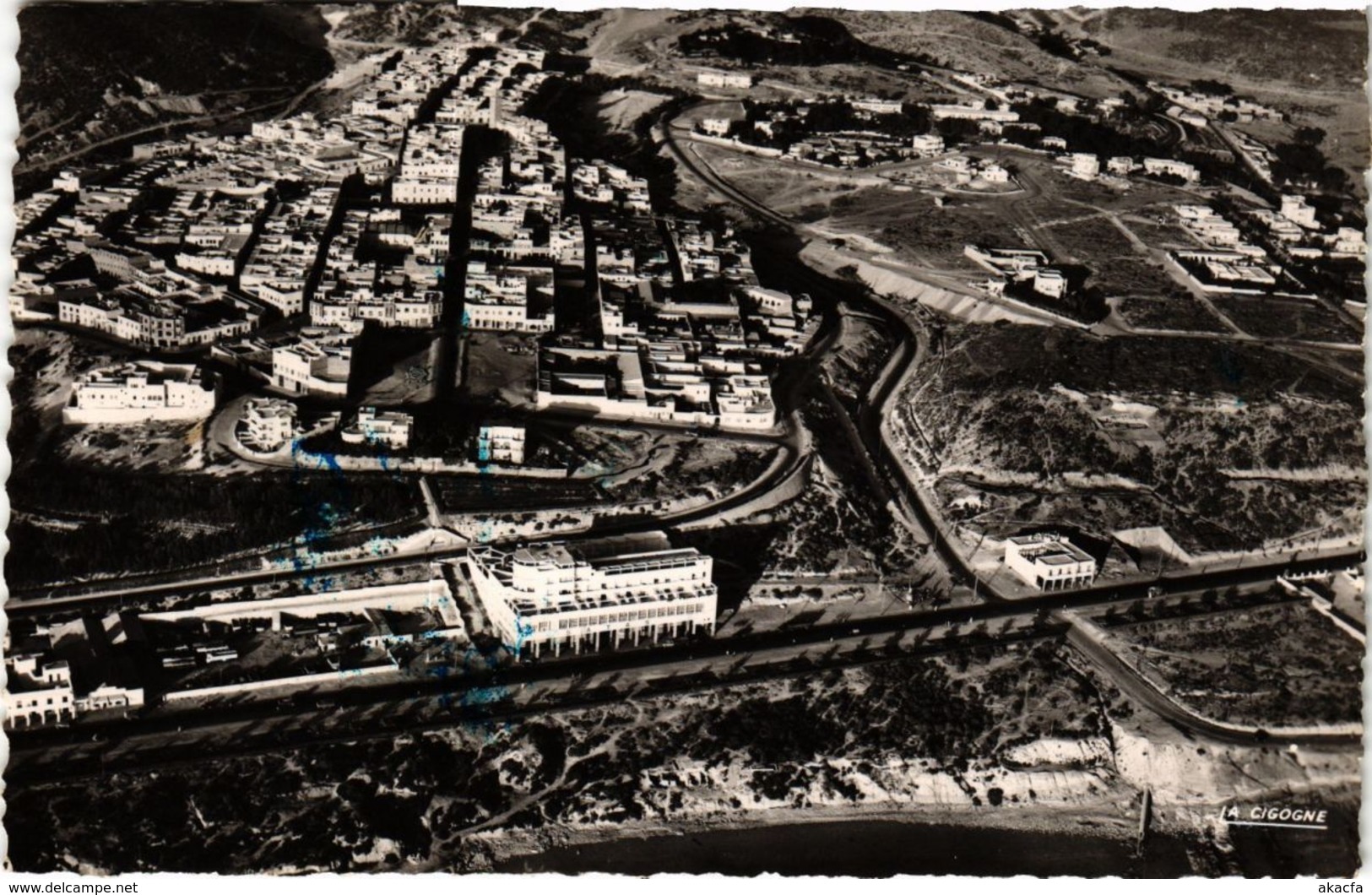 CPA AK MAROC AGADIR - Vue aerienne (219308)