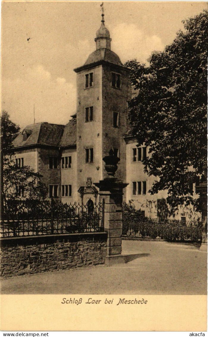 CPA AK Meschede - Schloss Laer bei Meschede GERMANY (857936)