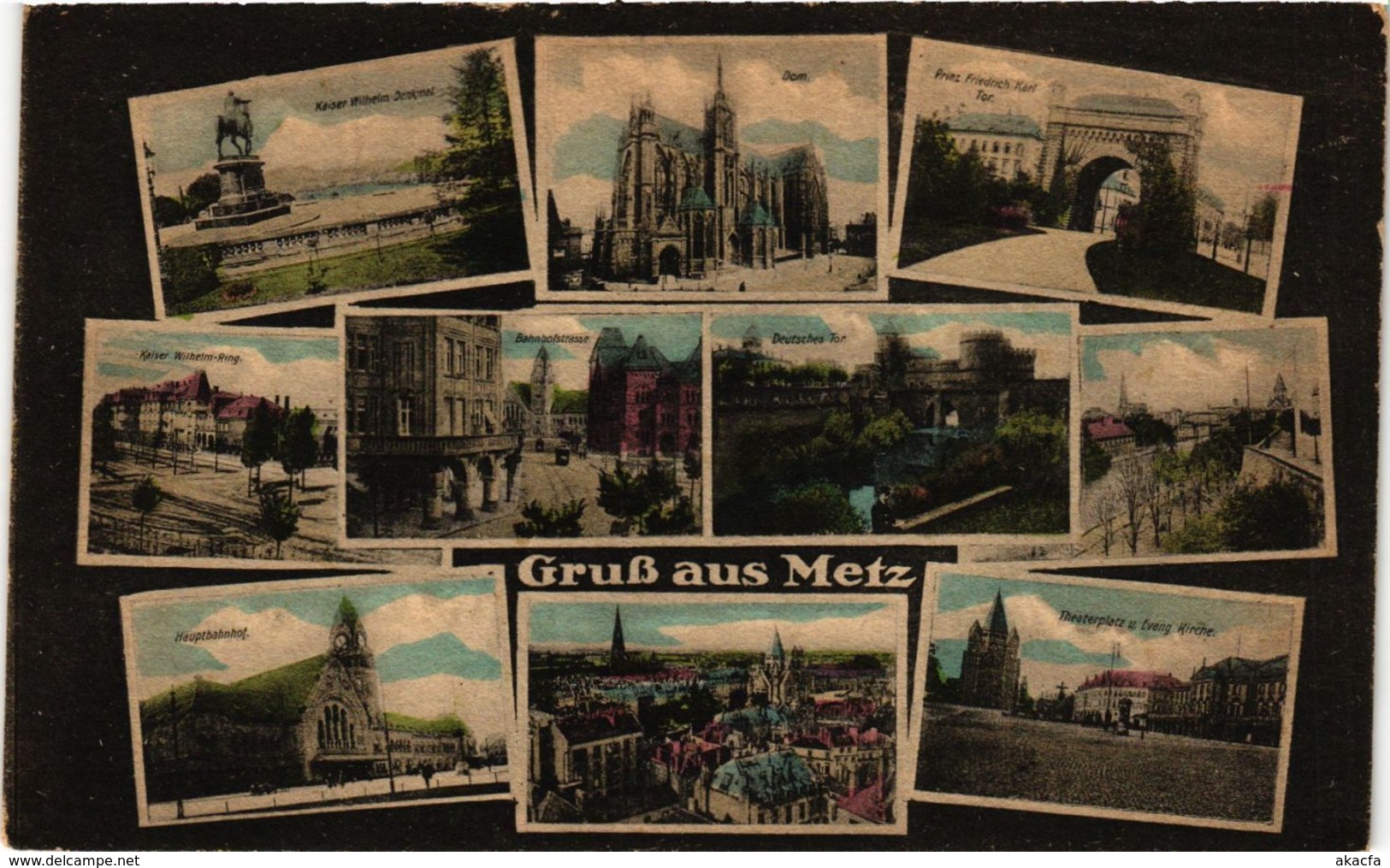 CPA AK METZ - Gruss aus METZ (255294)