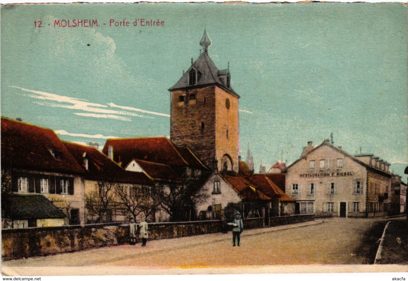 CPA AK MOLSHEIM - Porte d'Entrée (104980)