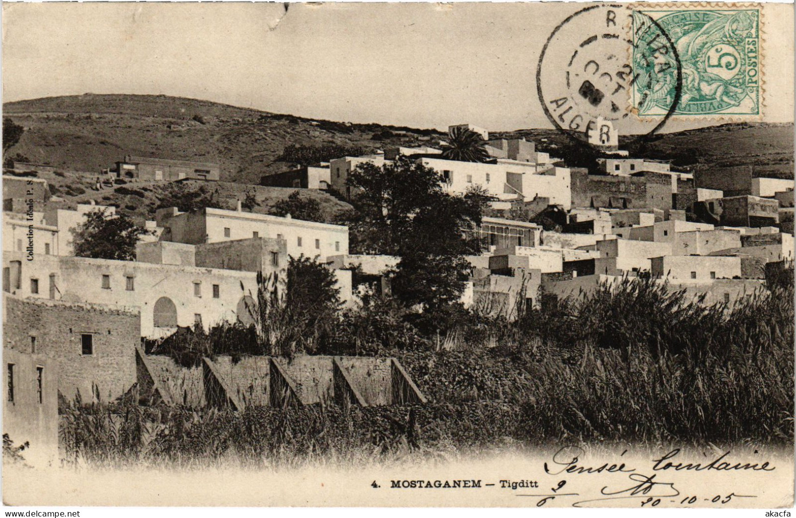 CPA AK MOSTAGANEM Tigditt ALGERIA (1389470)