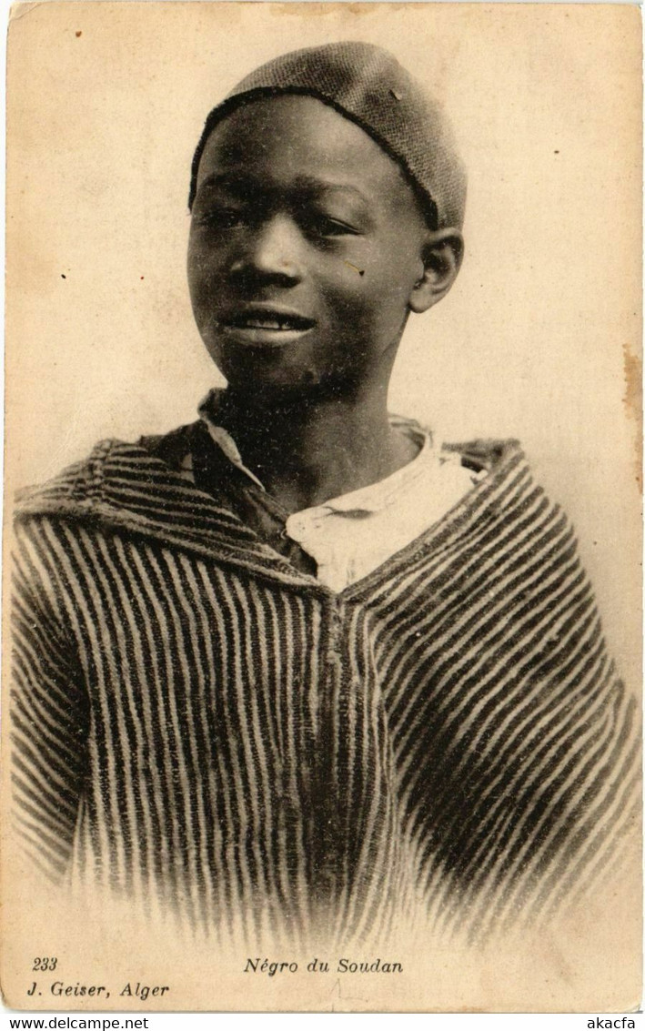 CPA AK Negro du Soudan SENEGAL  (821841)