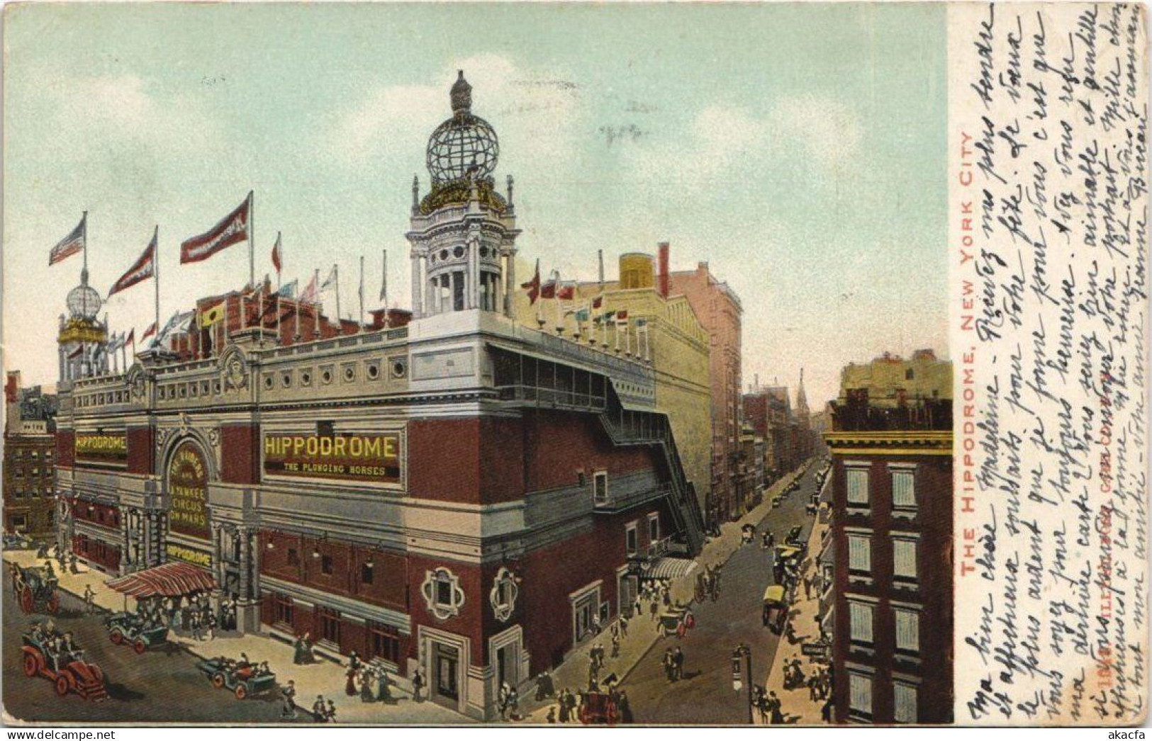 CPA AK NYC NEW YORK N.Y. Hippodrome USA (990646)