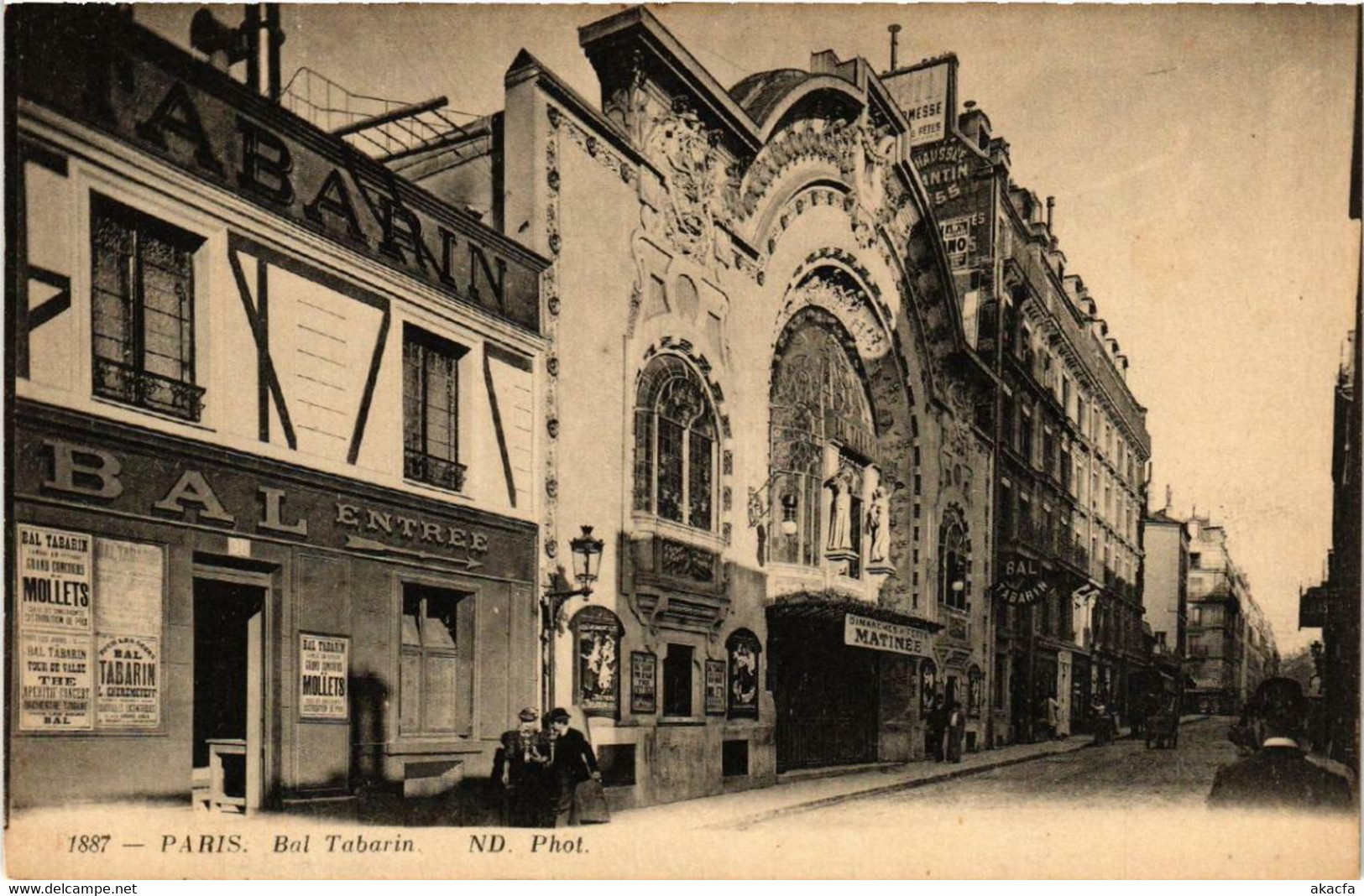 CPA AK PARIS 18e Bal Tabarin (534341)