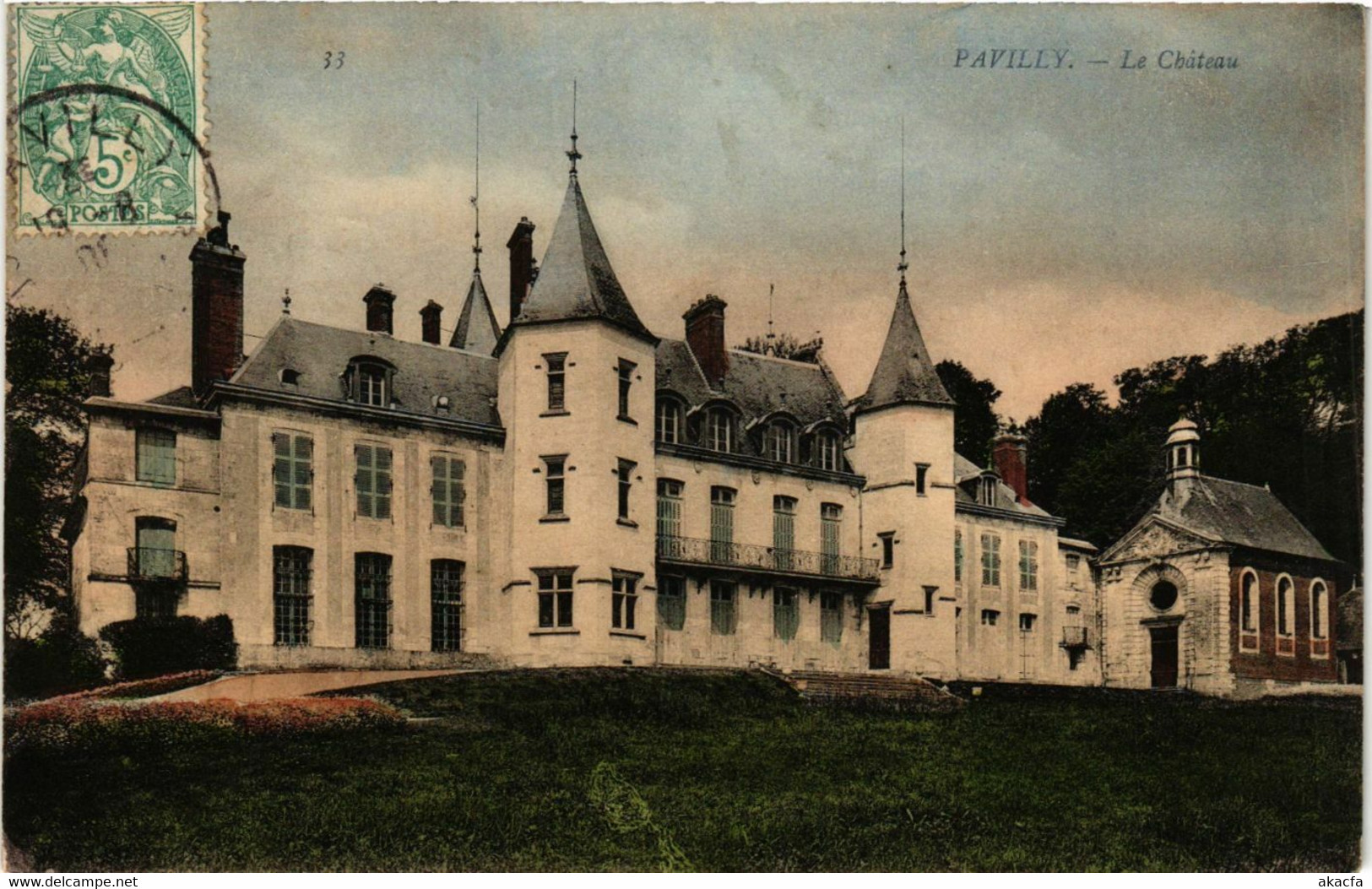 CPA AK PAVILLY Le Chateau (415909)