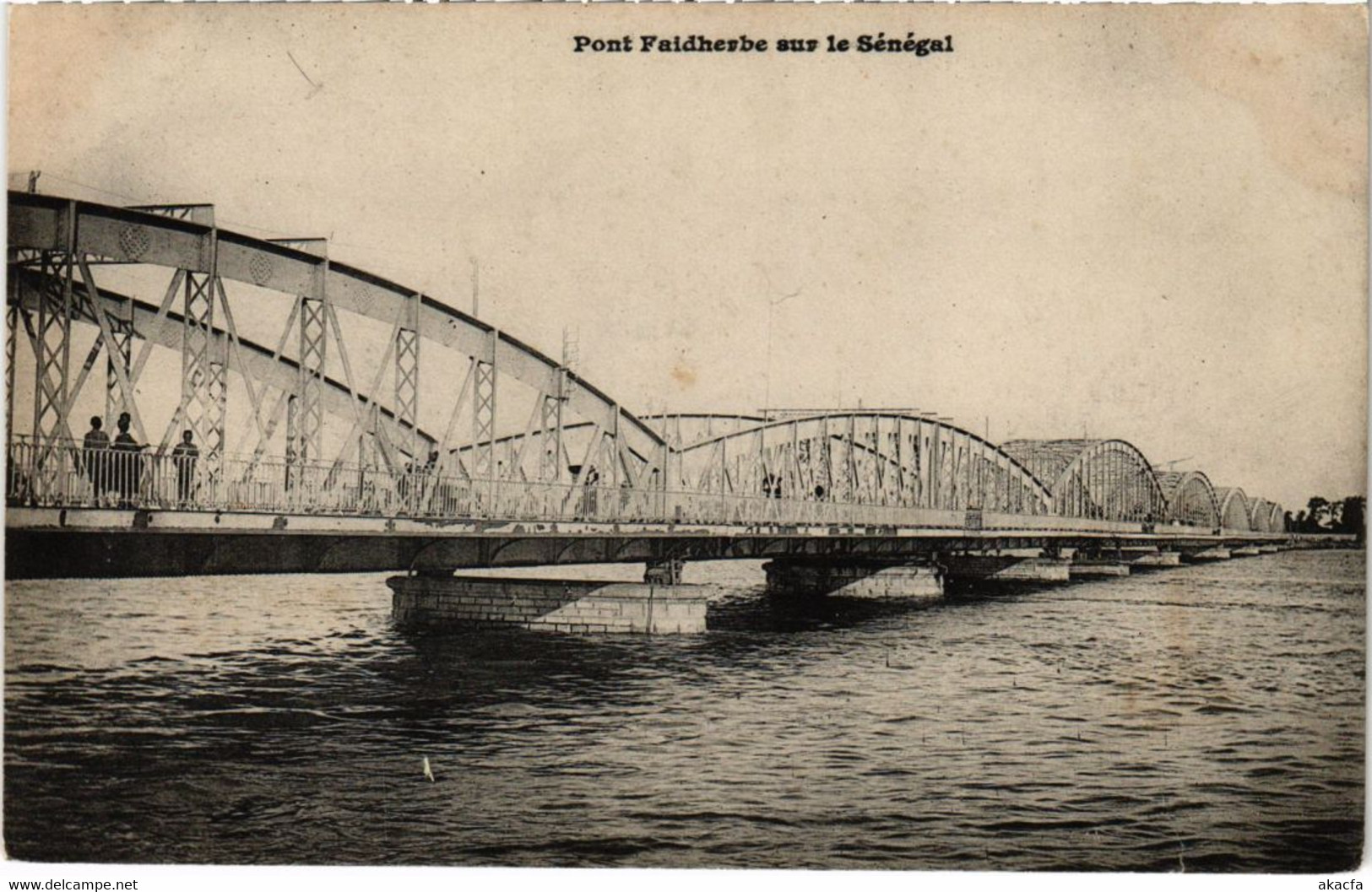 CPA AK Pont Faidherbe sur le Senegal SENEGAL (1061204)