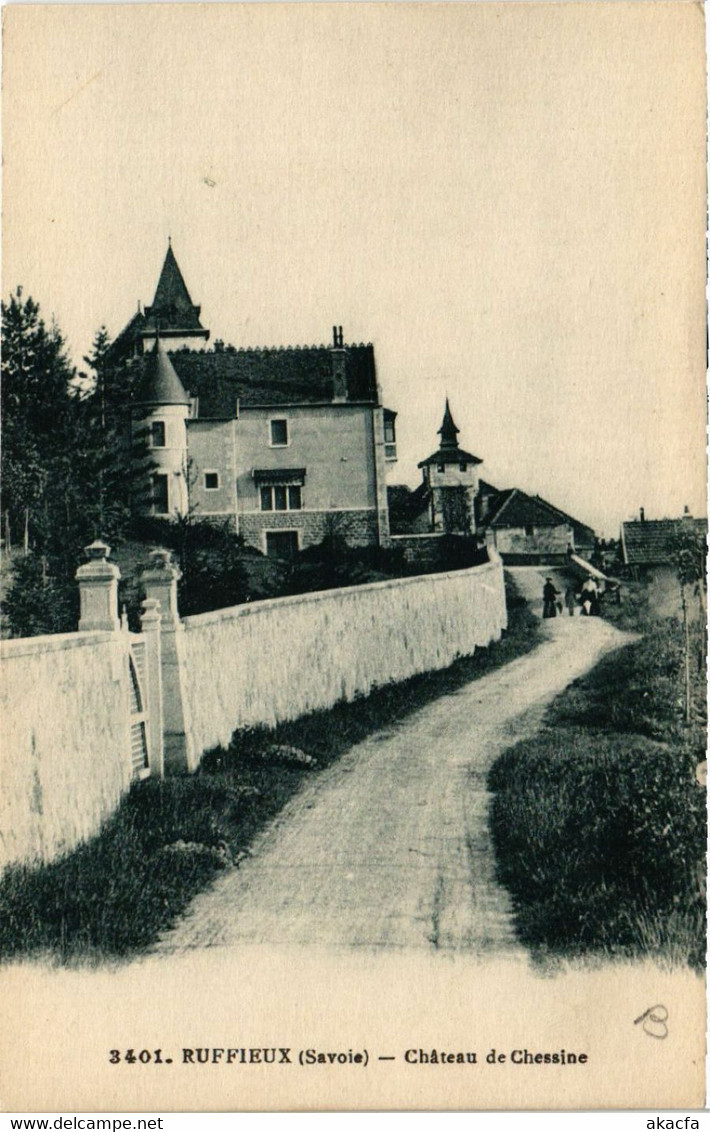 CPA AK RUFFIEUX - Chateau de Chessine (439129)