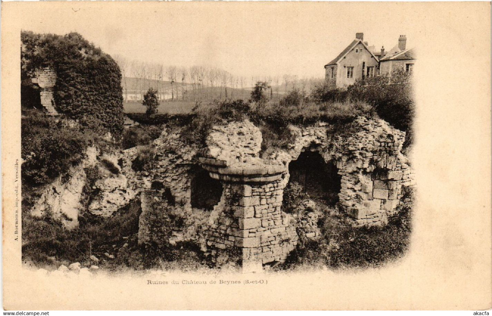 CPA AK Ruines du Chateau de BEYNES (453047)