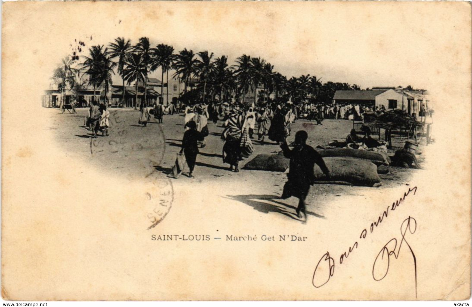 CPA AK Saint-Louis - Marche Guet N'Dar SENEGAL (1067598)