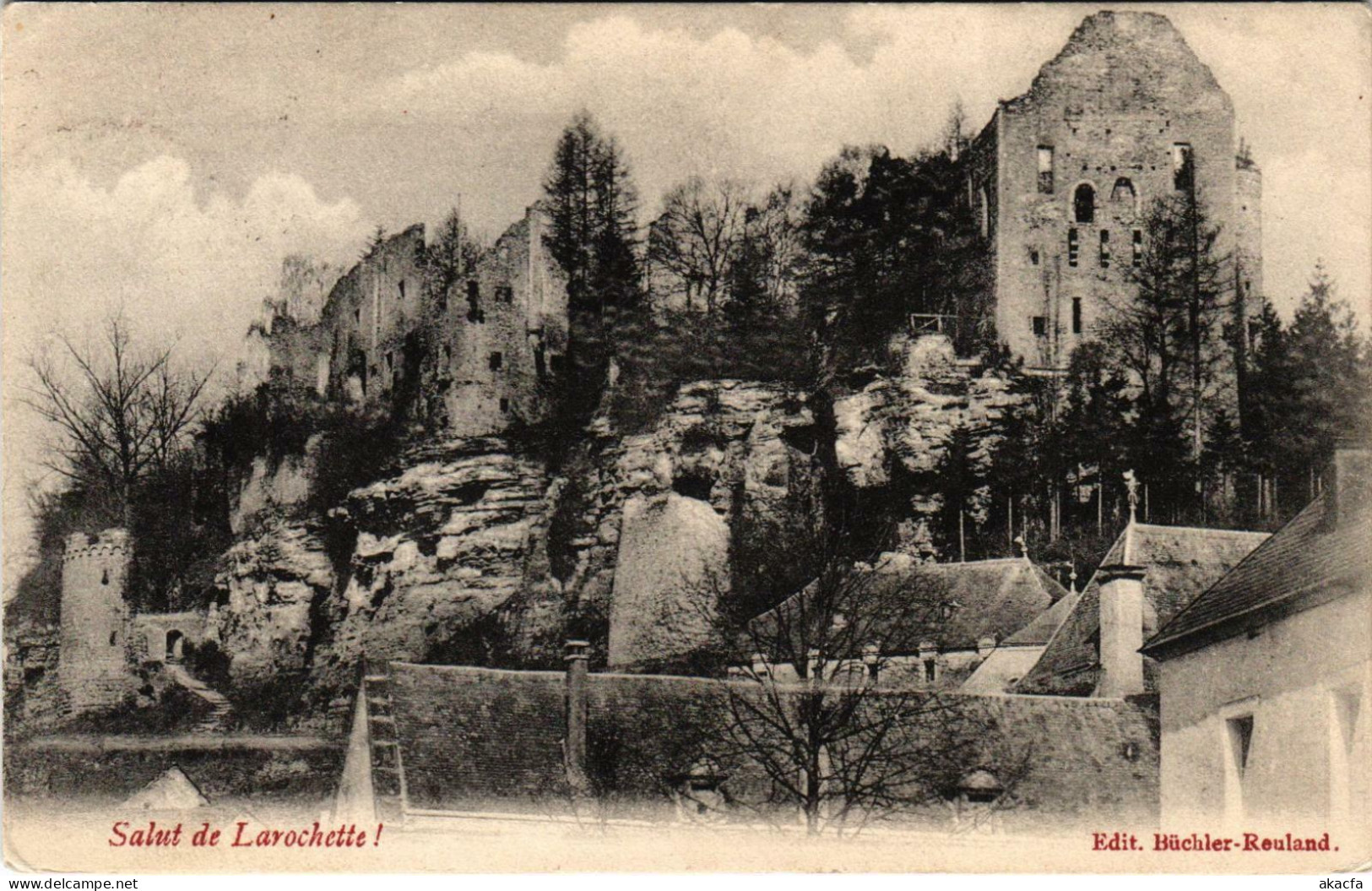 CPA AK Salut de Larochette LUXEMBURG (803569)