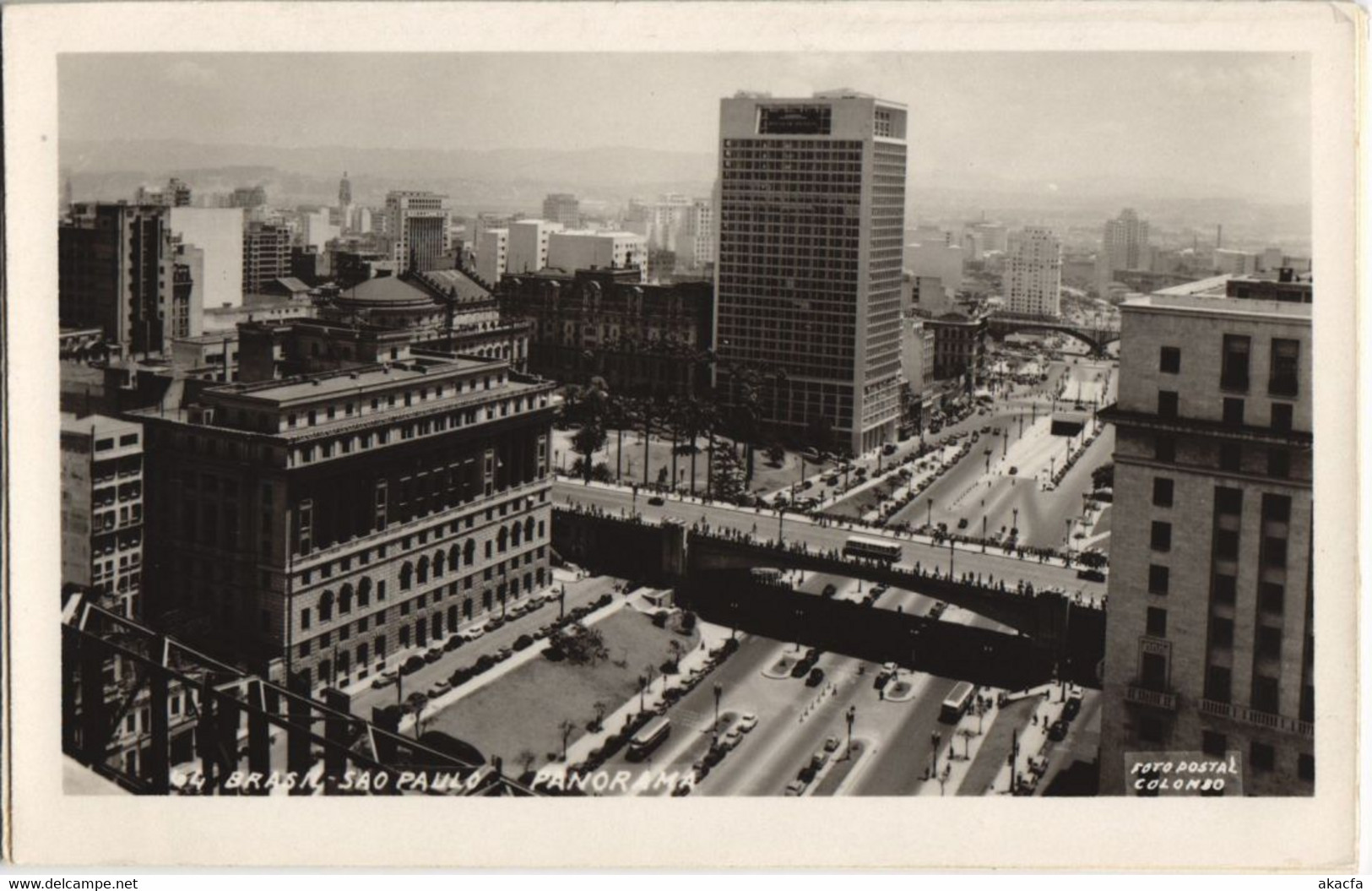 CPA AK Sao Paulo Panorama BRAZIL (1085259)