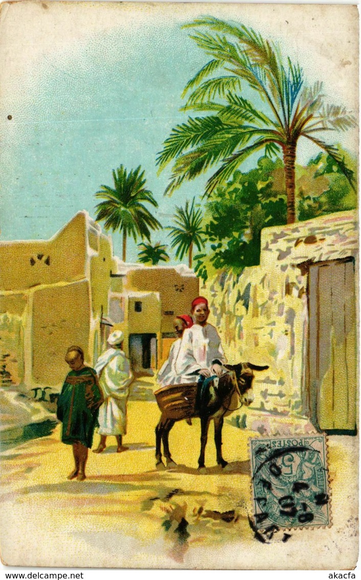 CPA AK Scenes et Types ALGERIE (874074)