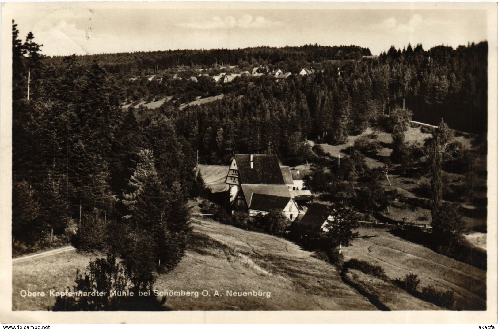 CPA AK Schomberg - Obere Kapfenhardter Muhle bei Schomberg GERMANY (910388)