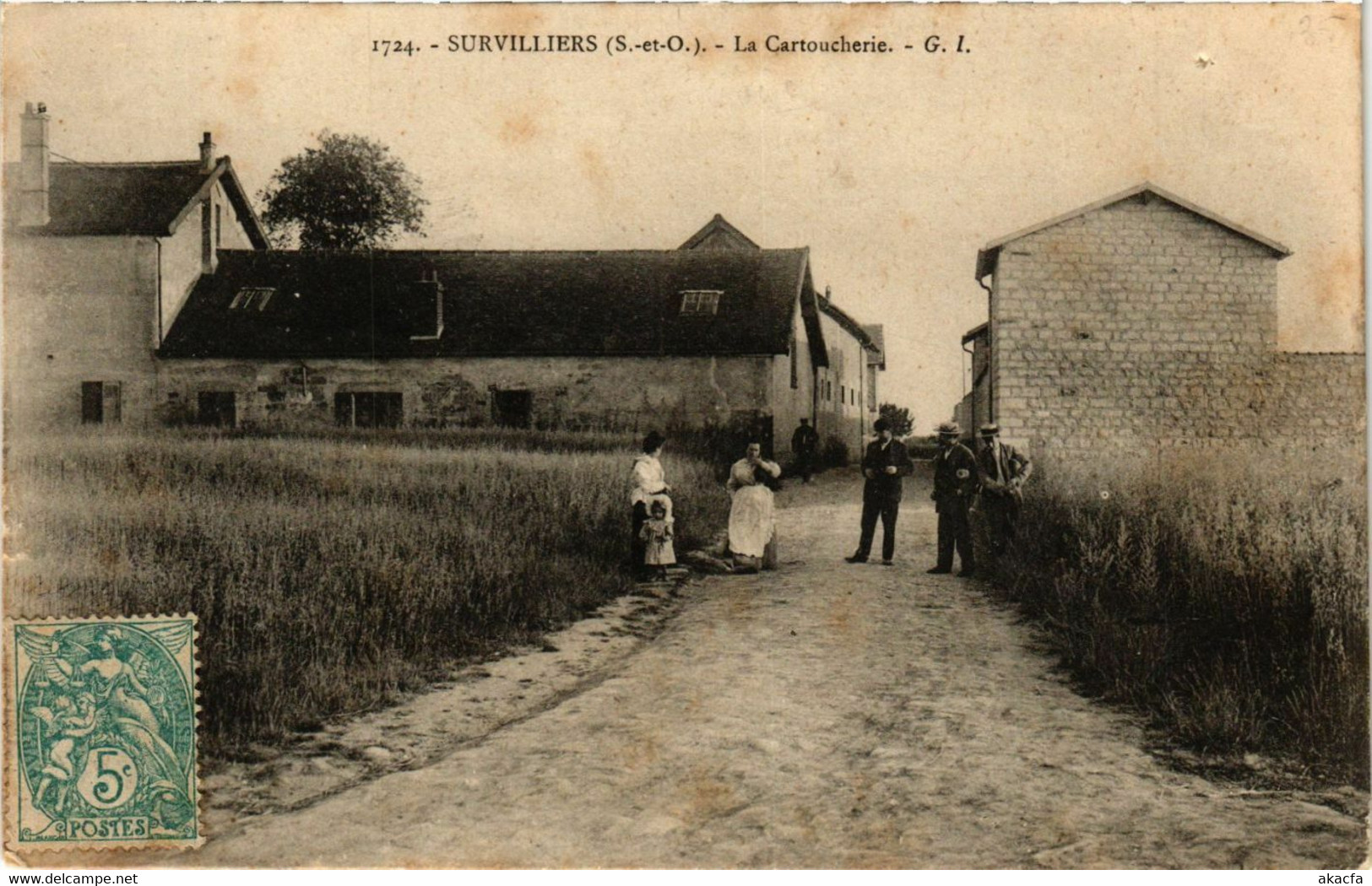 CPA AK SURVILLIERS - La Cartoucherie (381005)