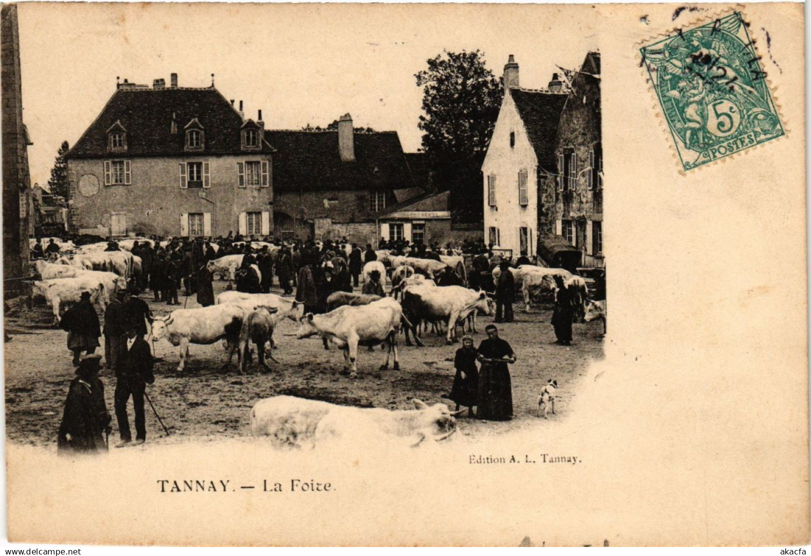 CPA AK TANNAY - La Foire (421324)