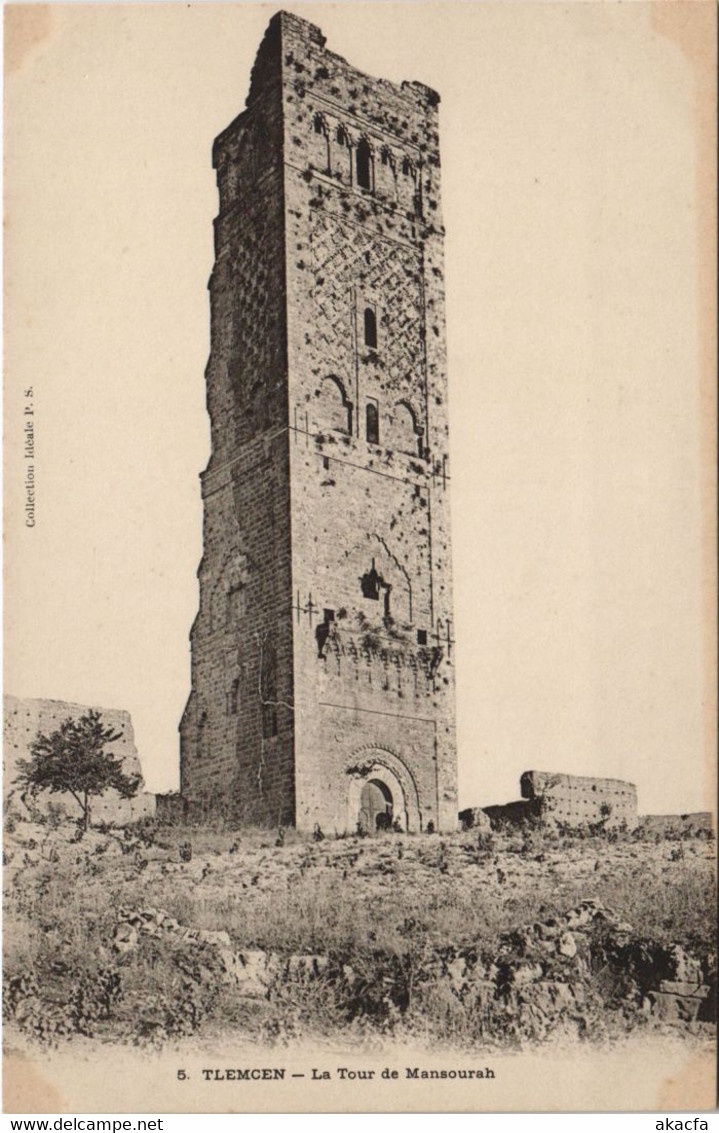 CPA AK TLEMCEN La Tour de Mansourah ALGERIE (1145362)