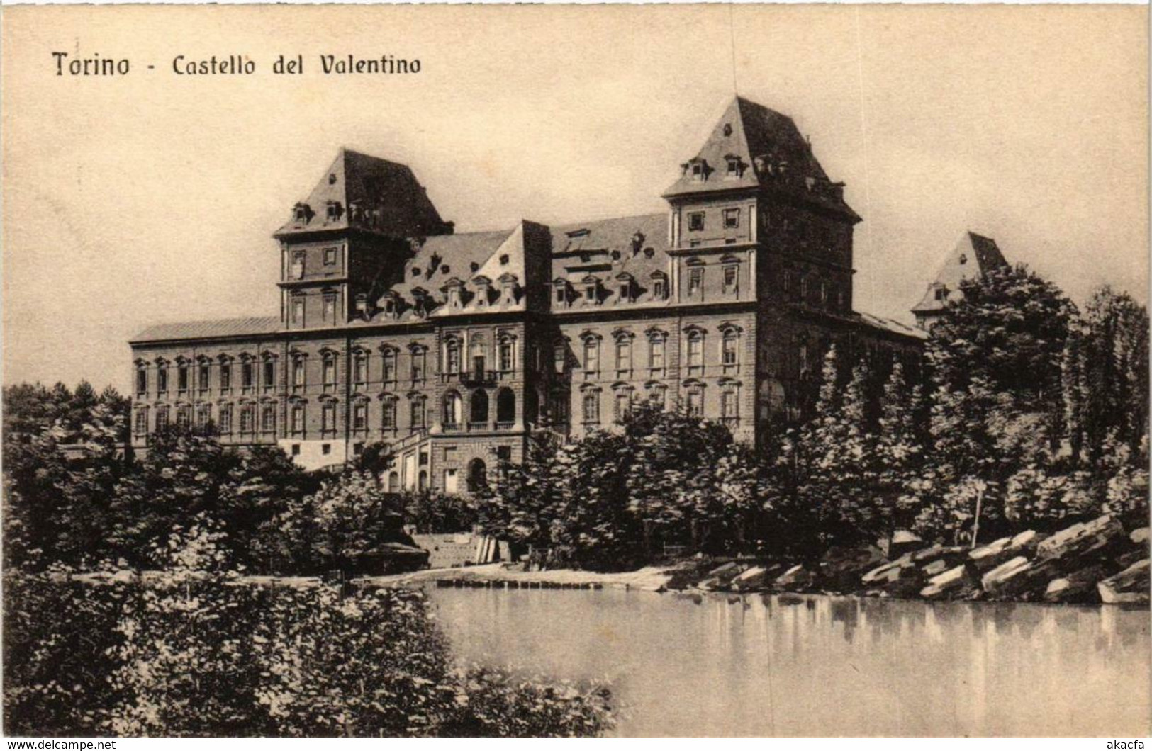 CPA AK TORINO Castello del Valentino ITALY (540281)