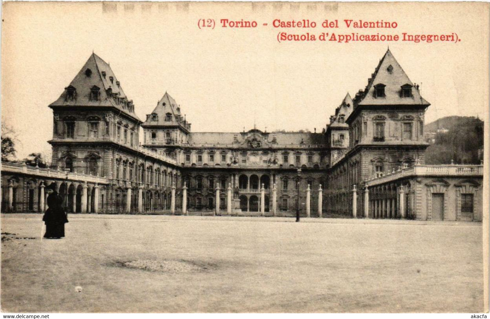 CPA AK TORINO Castello del Valentino ITALY (540432)