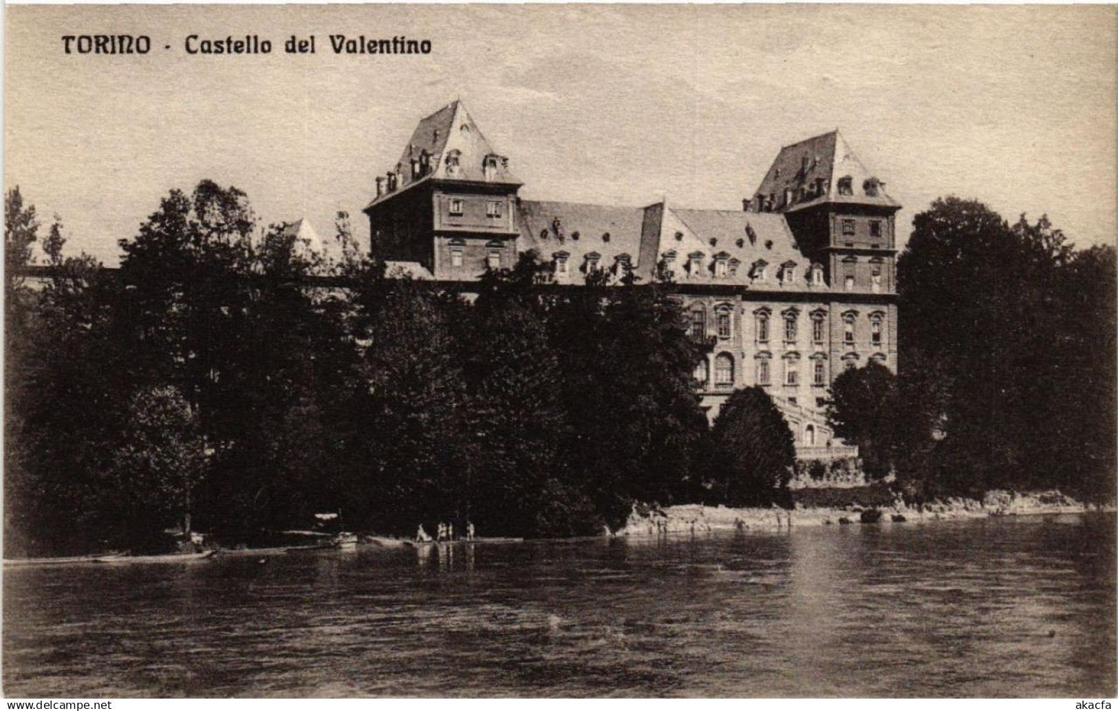 CPA AK TORINO Castello del Valentino ITALY (541888)