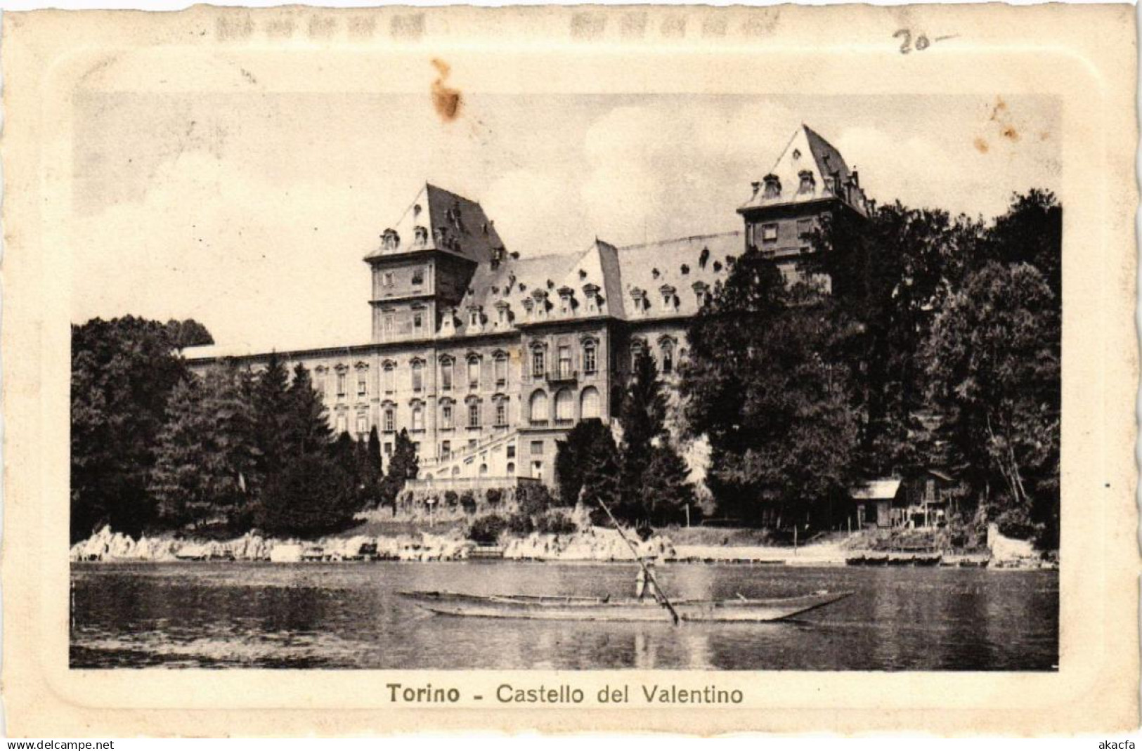 CPA AK TORINO Castello del Valentino ITALY (542214)