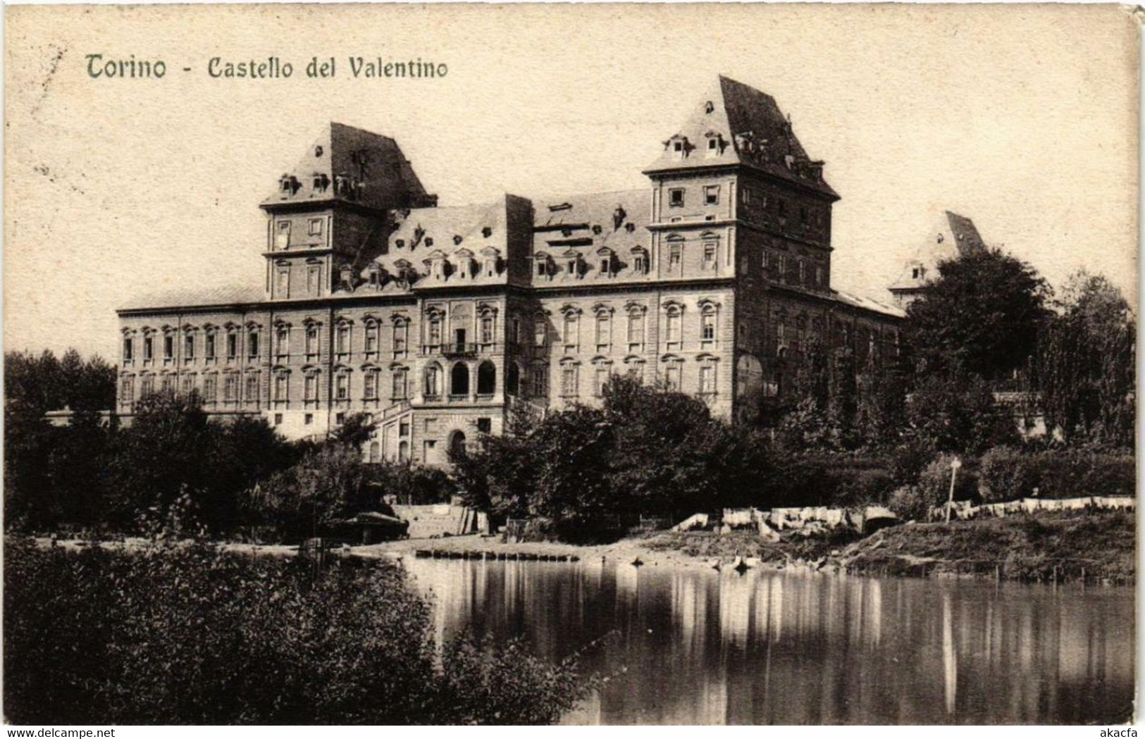 CPA AK TORINO Castello del Valentino ITALY (542734)