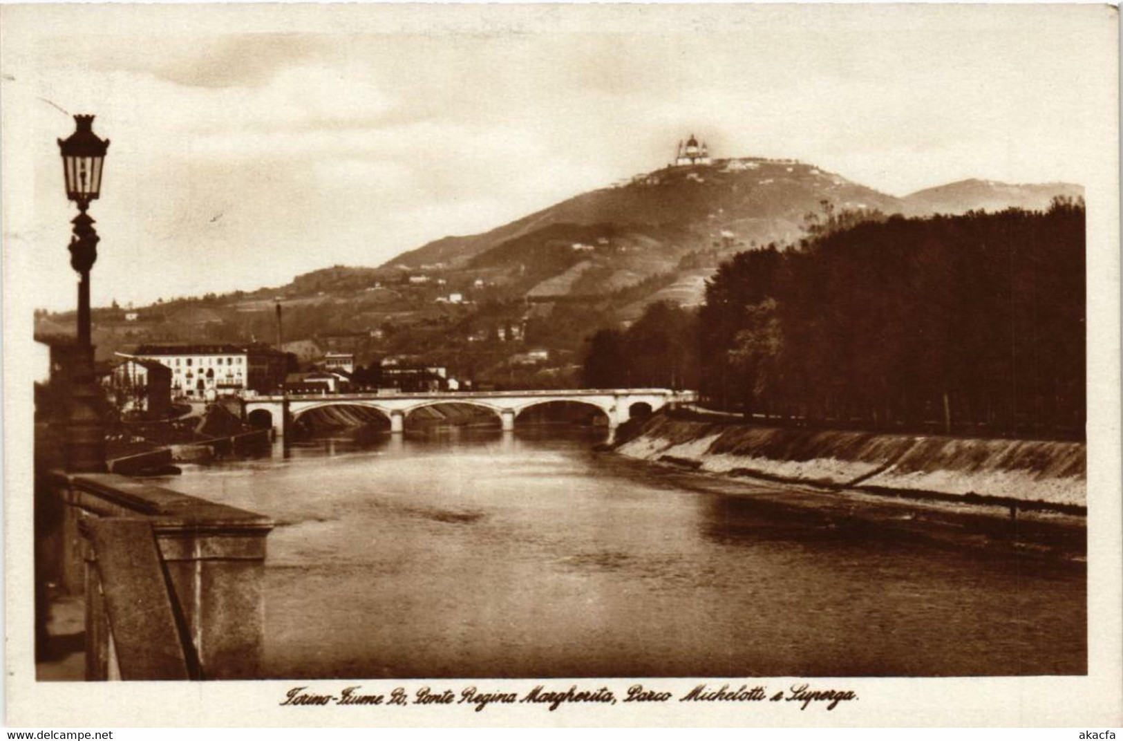 CPA AK TORINO Fiume Po, Ponte Regina Margherita ITALY (540559)