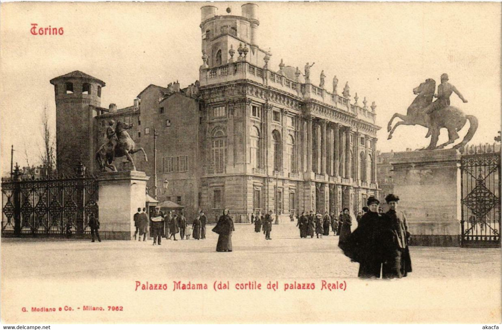 CPA AK TORINO Palazzo Madama ITALY (540660)