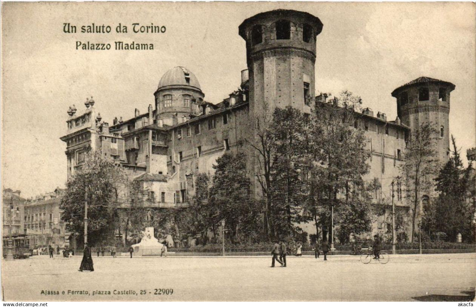 CPA AK TORINO Palazzo Madama ITALY (542272)