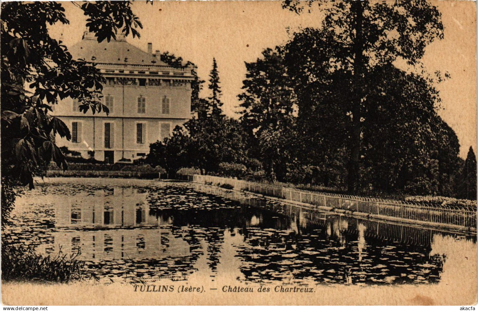 CPA AK TULLINS - Chateau des Chartereuz (434144)