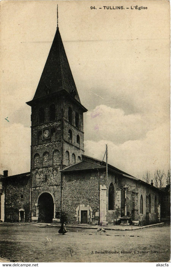 CPA AK TULLINS - L'Église (653130)