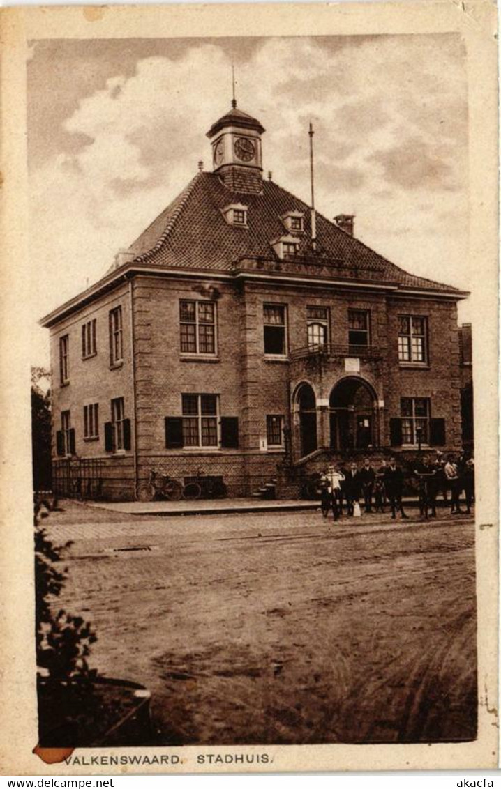 CPA AK Valkenswaard Stadhuis NETHERLANDS (728562)