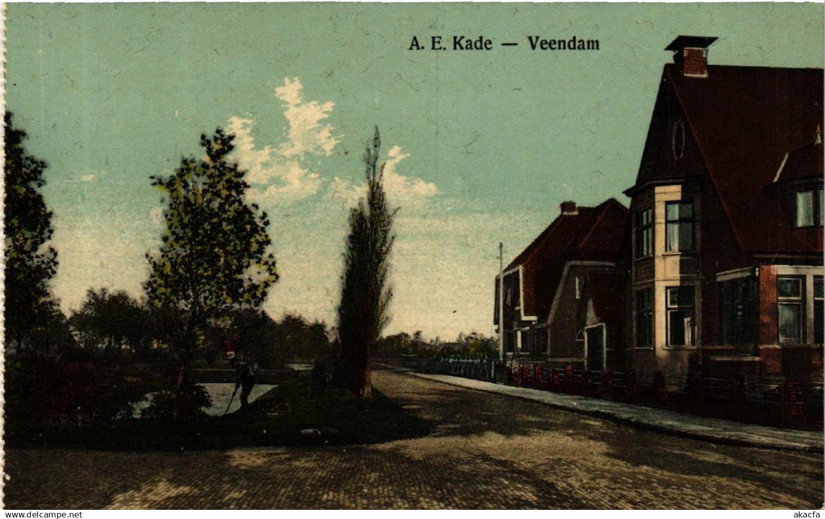 CPA AK VEENDAM a.e. Kade NETHERLANDS (604332)