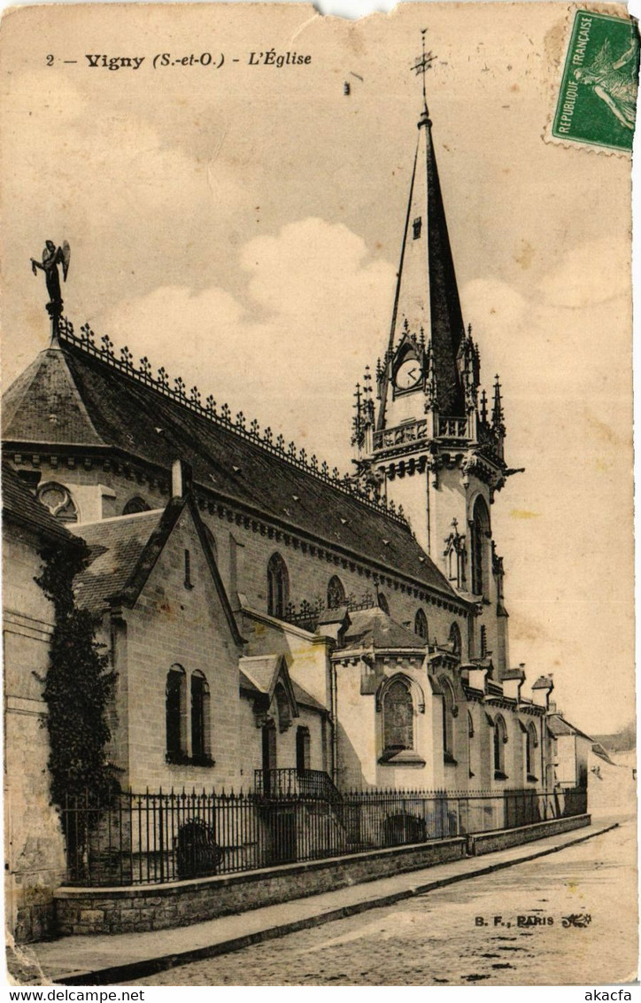 CPA AK VIGNY - L'Église (385040)