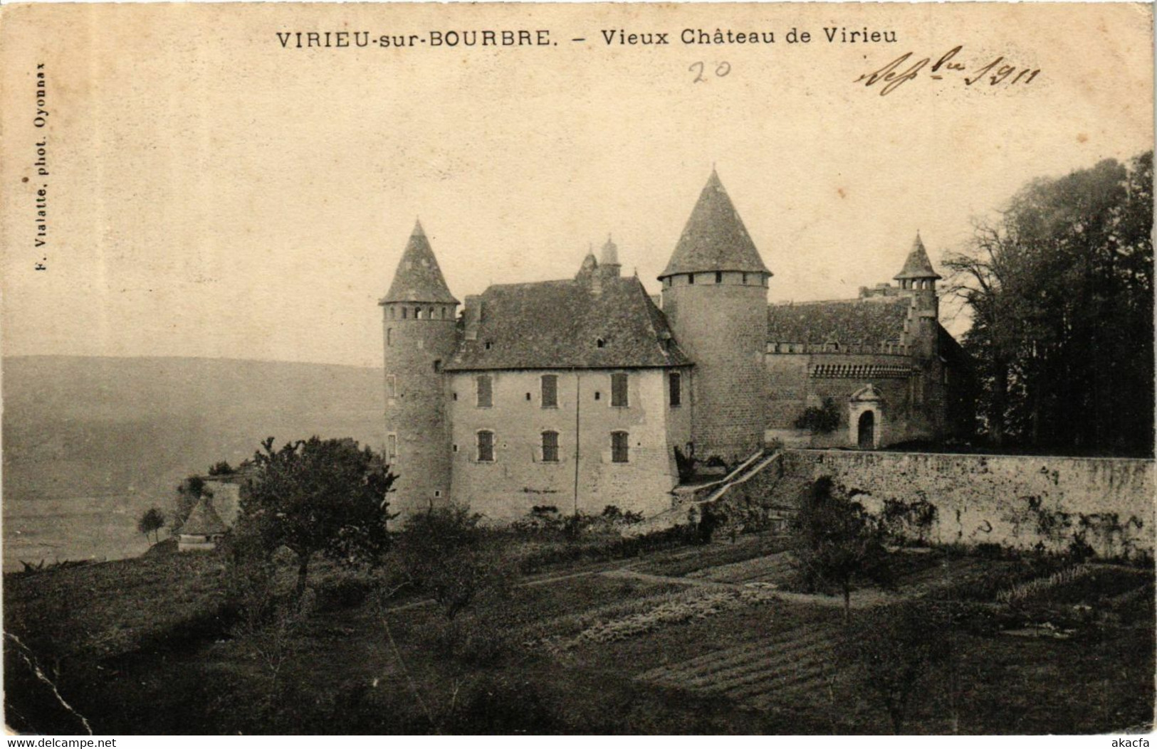 CPA AK VIRIEU-sur-BOURBRE - Vieux Chateau de VIRIEU (652454)