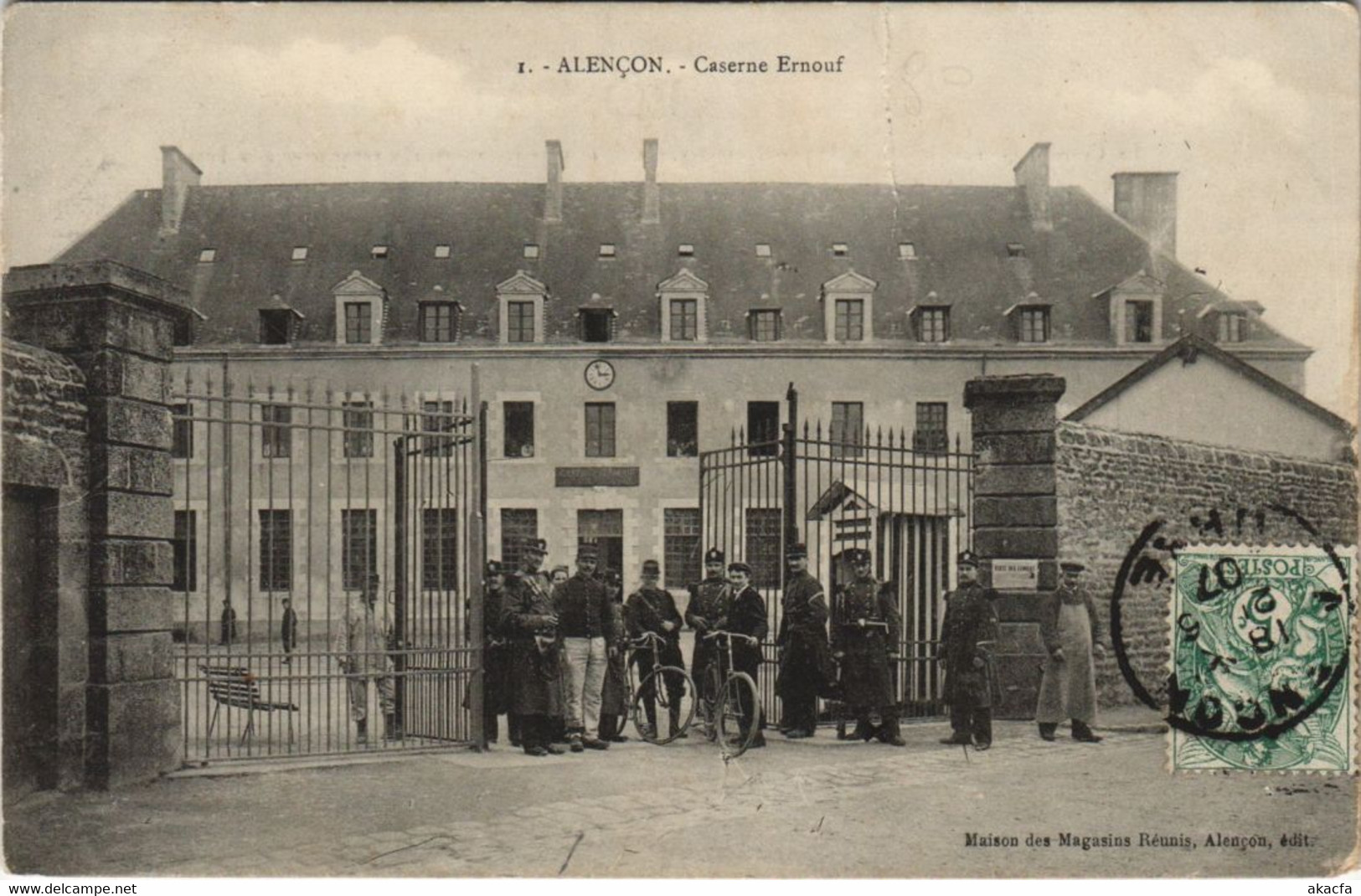 CPA ALENCON-Caserne Ernouf (29648)