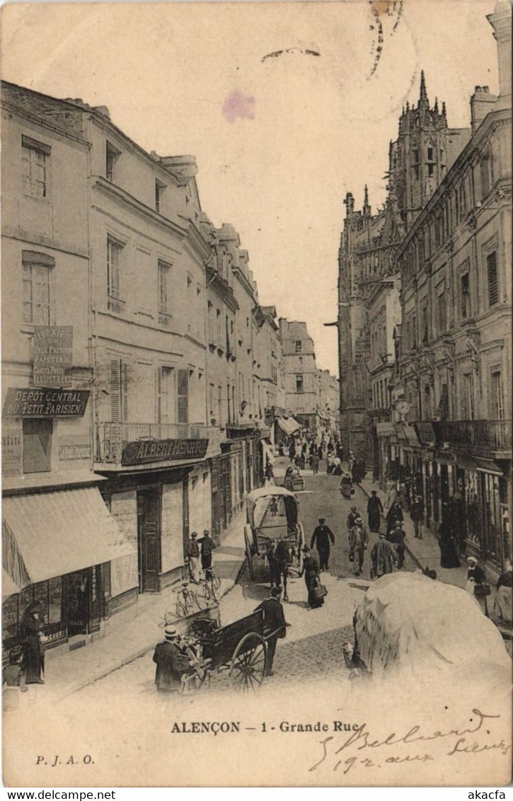 CPA ALENCON-Grande Rue (29688)