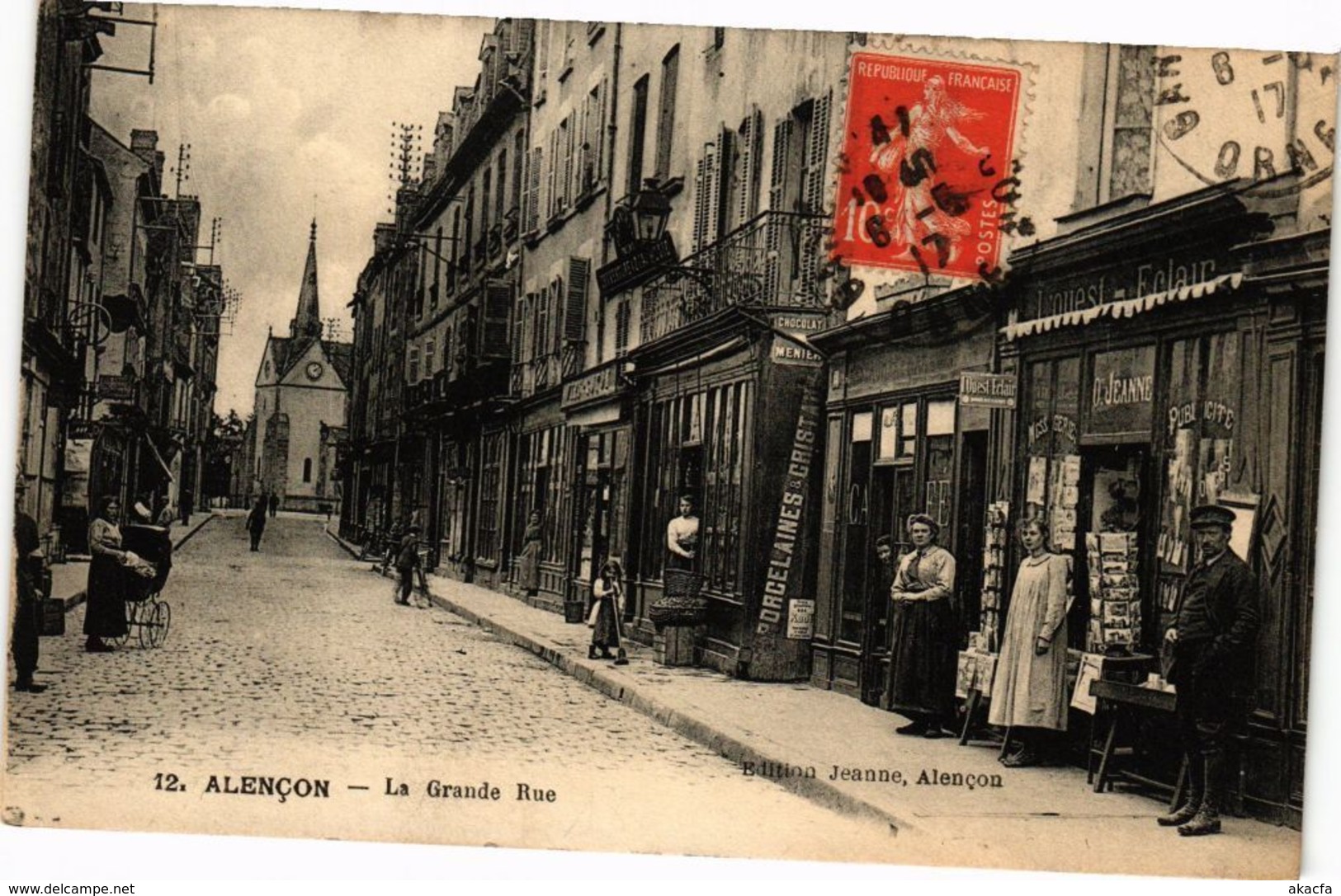 CPA ALENCON - La Grande Rue (250078)