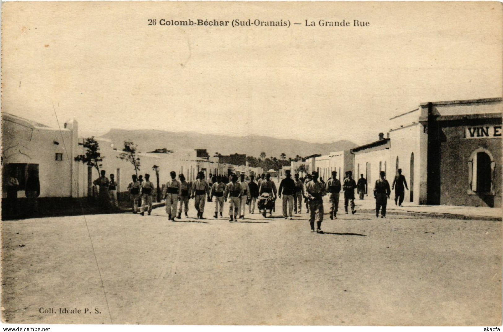 CPA ALGERIA BECHAR COLOMB-BÉCHAR La Grande Rue (786568)