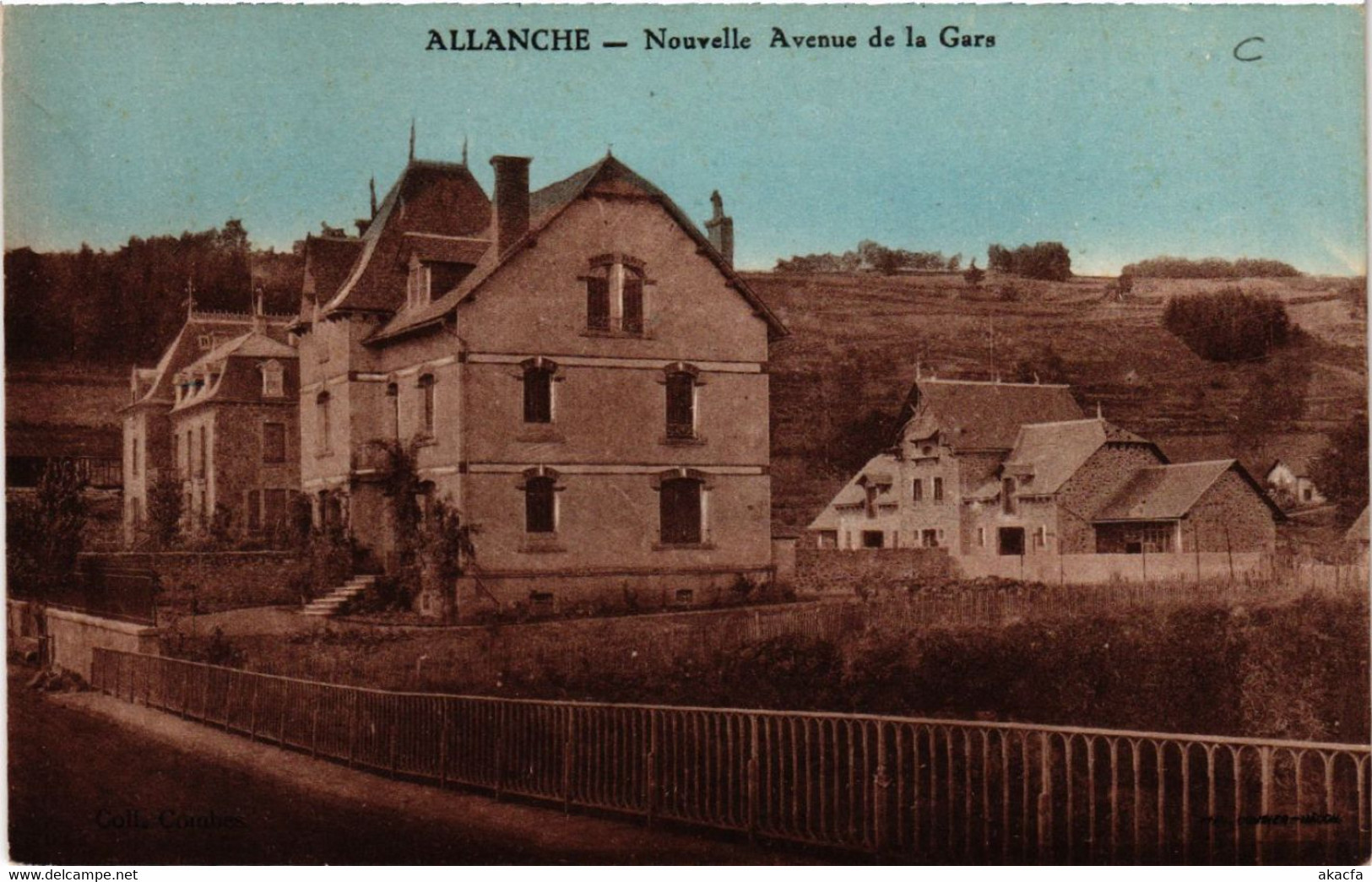 CPA ALLANCHE - Nouvelle Avenue de la Gare (480046)