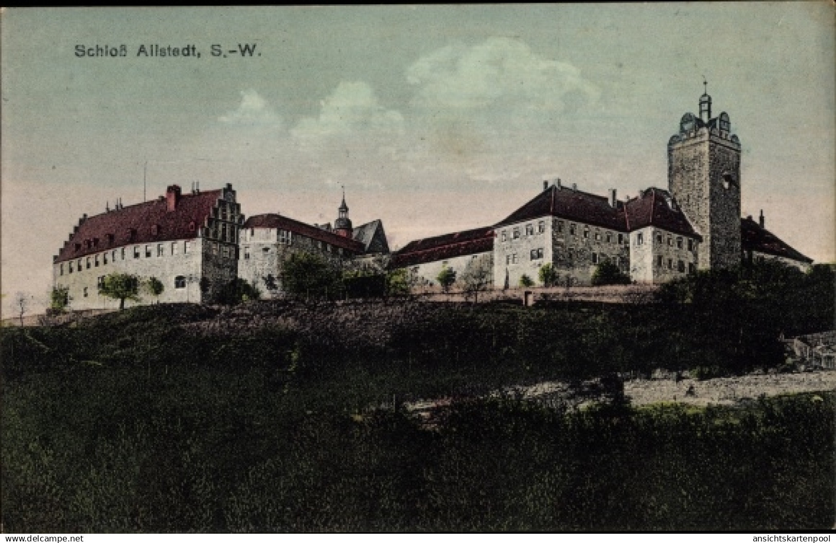 CPA Allstedt in Saxe Anhalt, Schloss