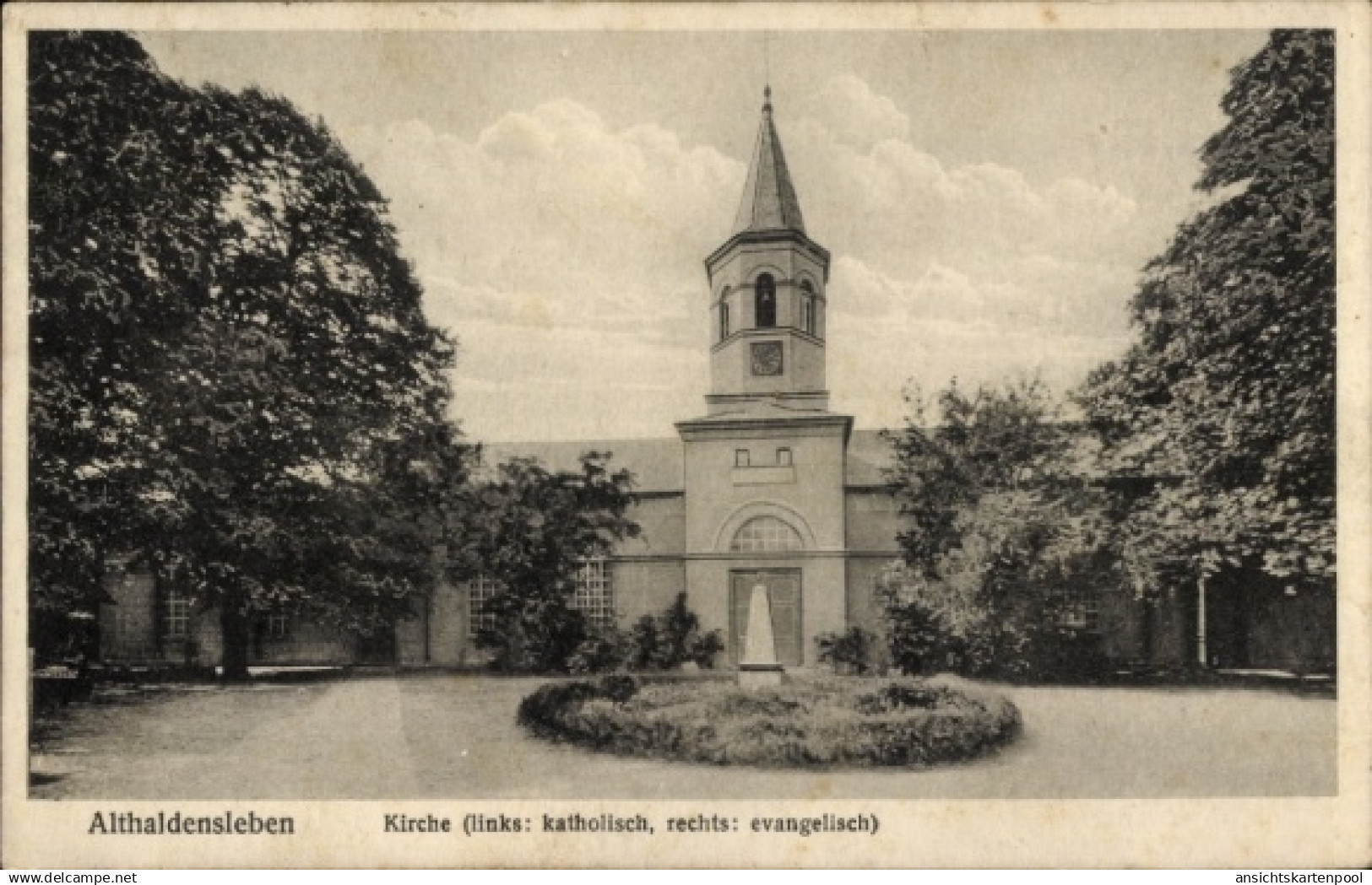 CPA Althaldensleben Haldensleben in Saxe Anhalt, Kirche