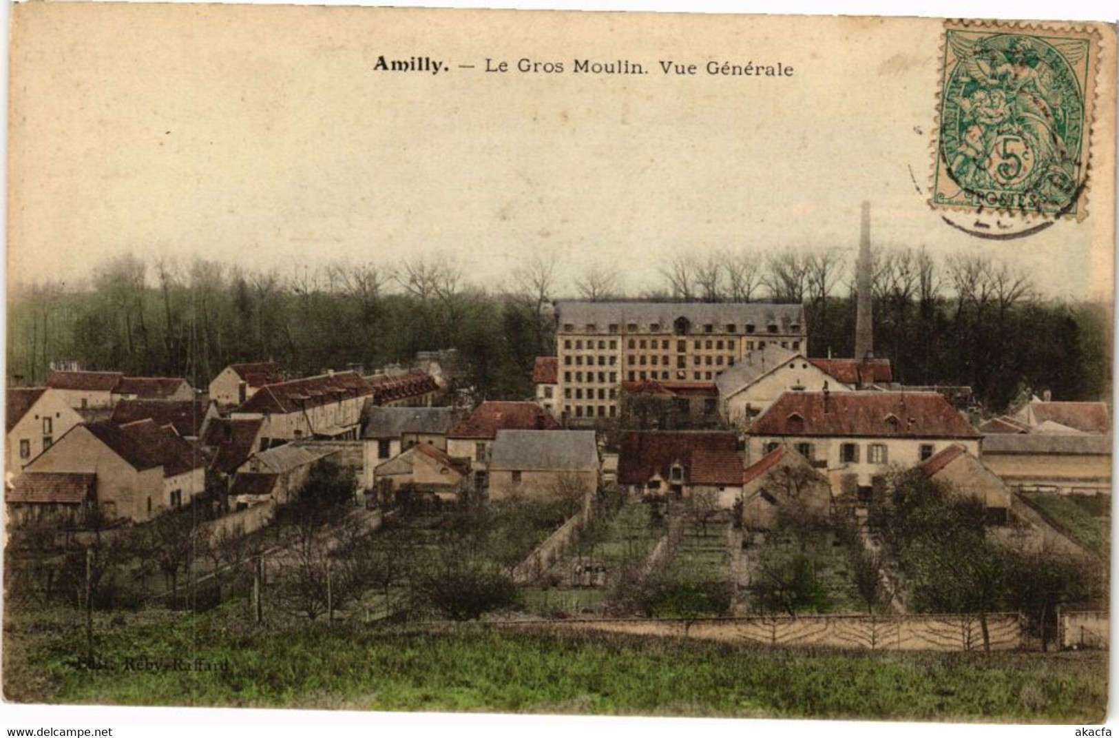 CPA AMILLY - Le Gros MOULIN - Vue générale (270795)