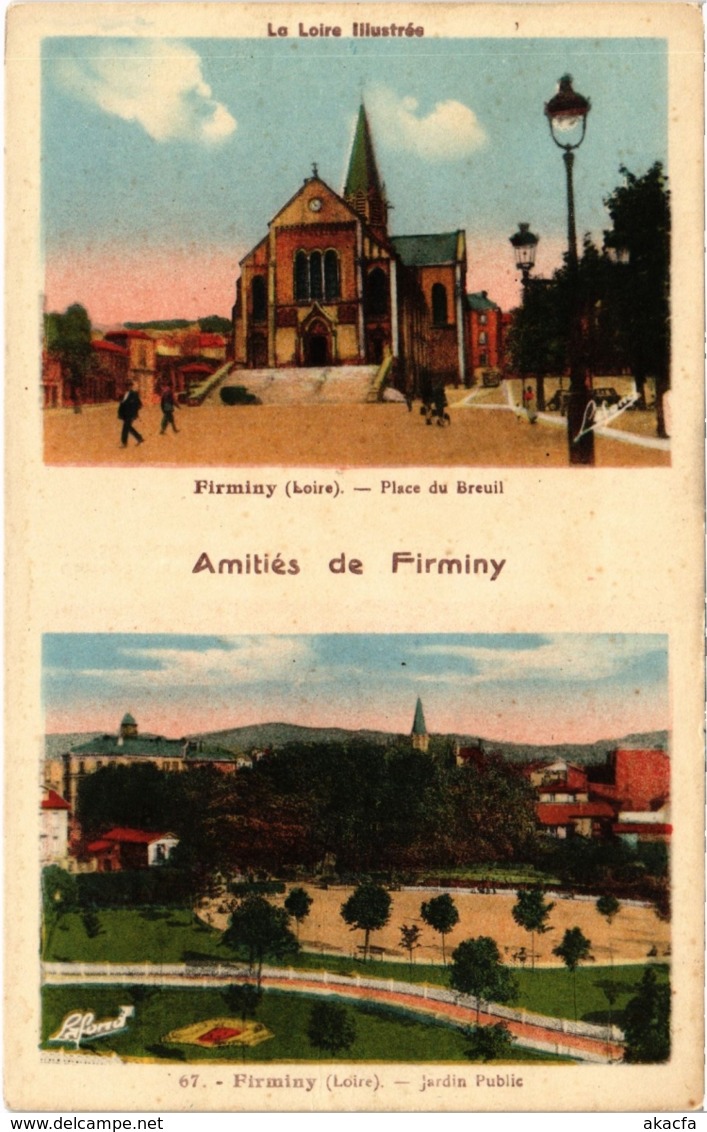 CPA Amitiés de Firminy (111367)