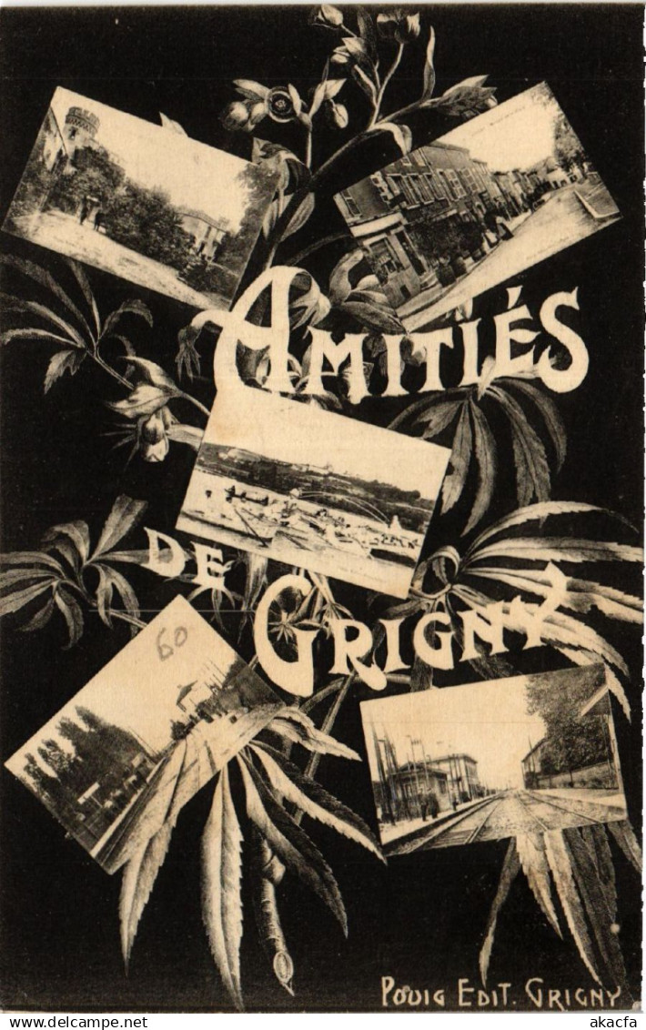 CPA Amitiés - GRIGNY (450737)