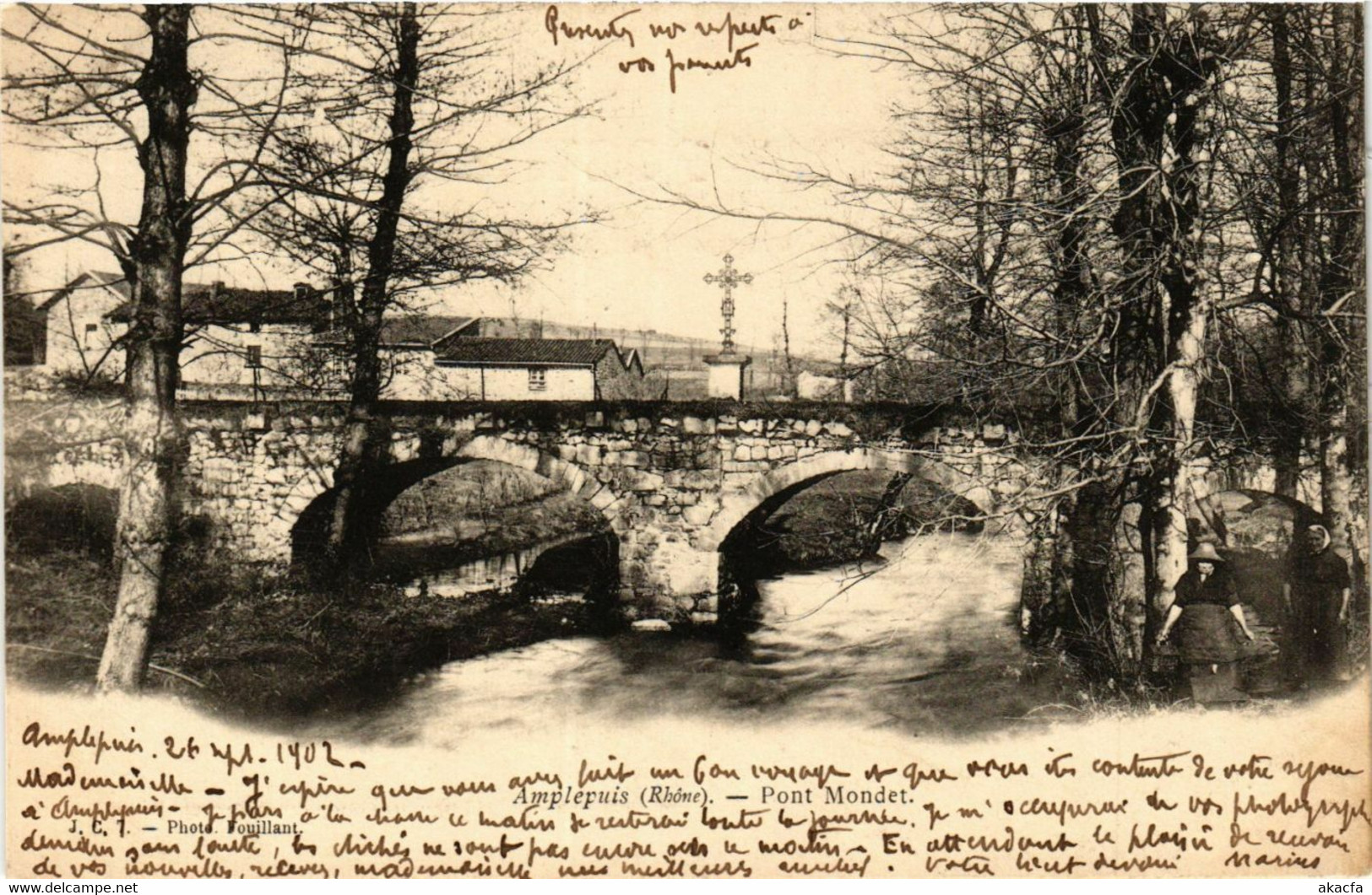 CPA AMPLEPUIS - Pont Mondet (367447)