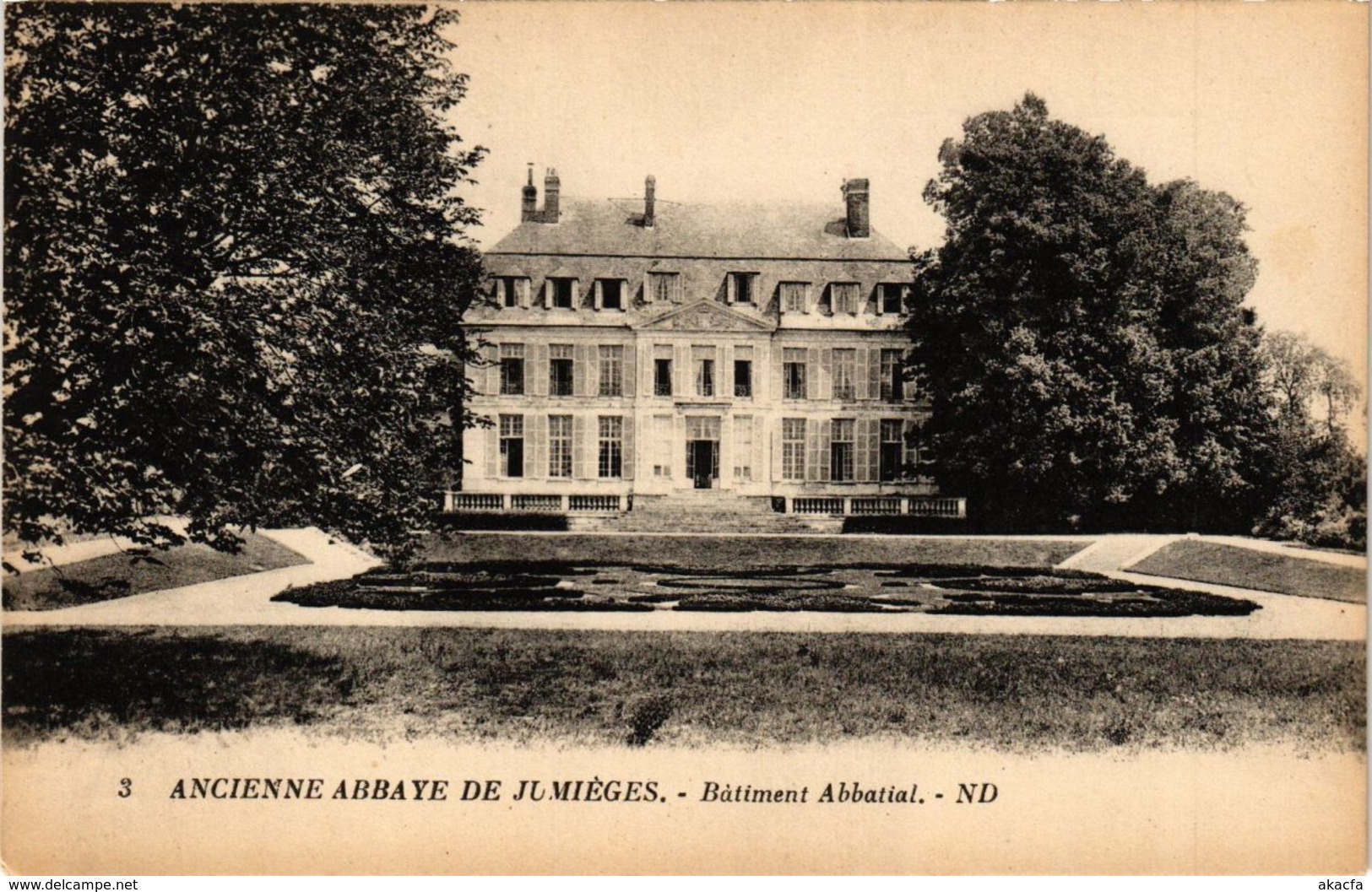 CPA Ancienne Abbaye de JUMIEGES-Batiment Abbatial (269818)