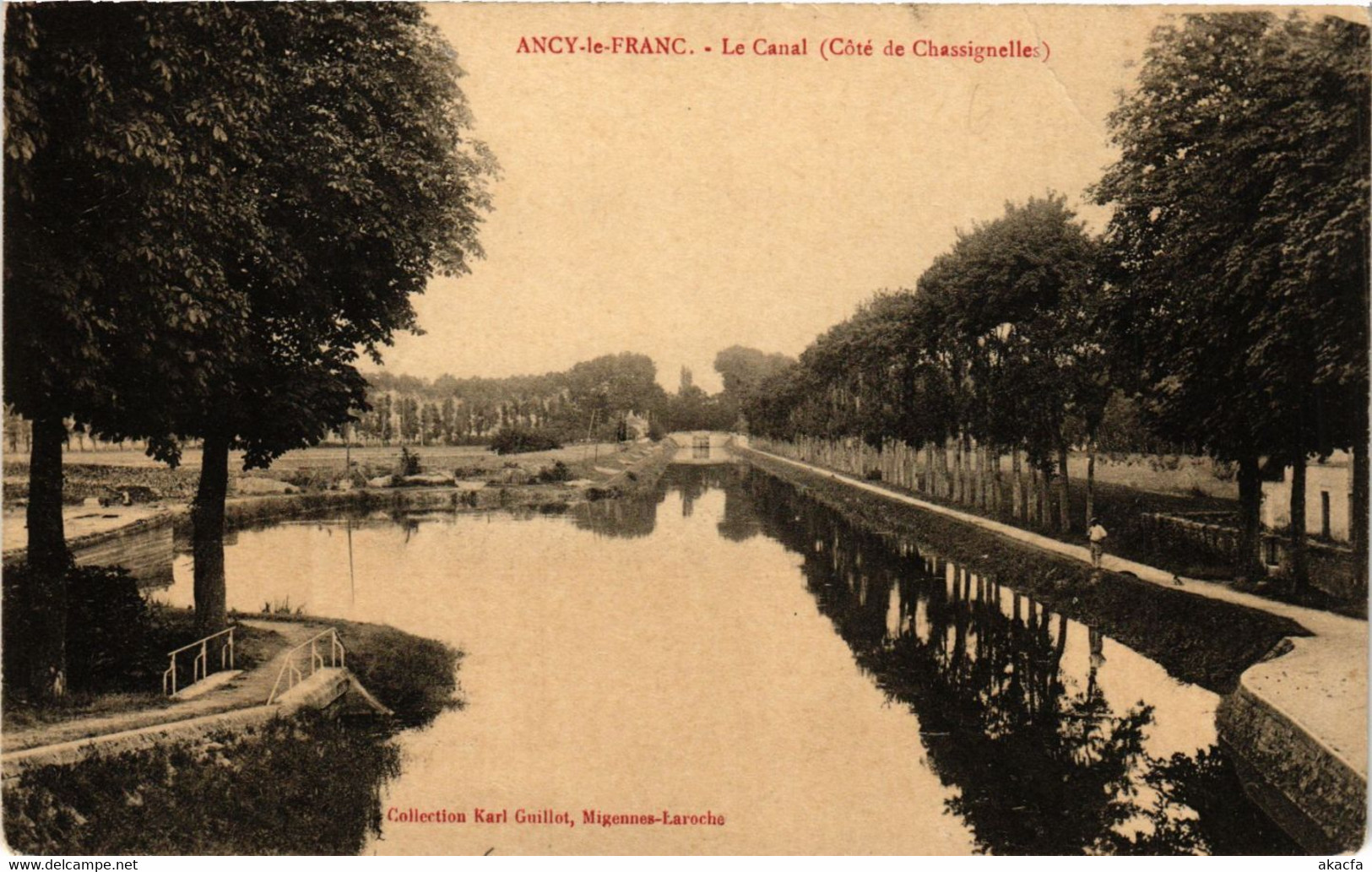 CPA ANCY-le-FRANC - Le Canal (358124)