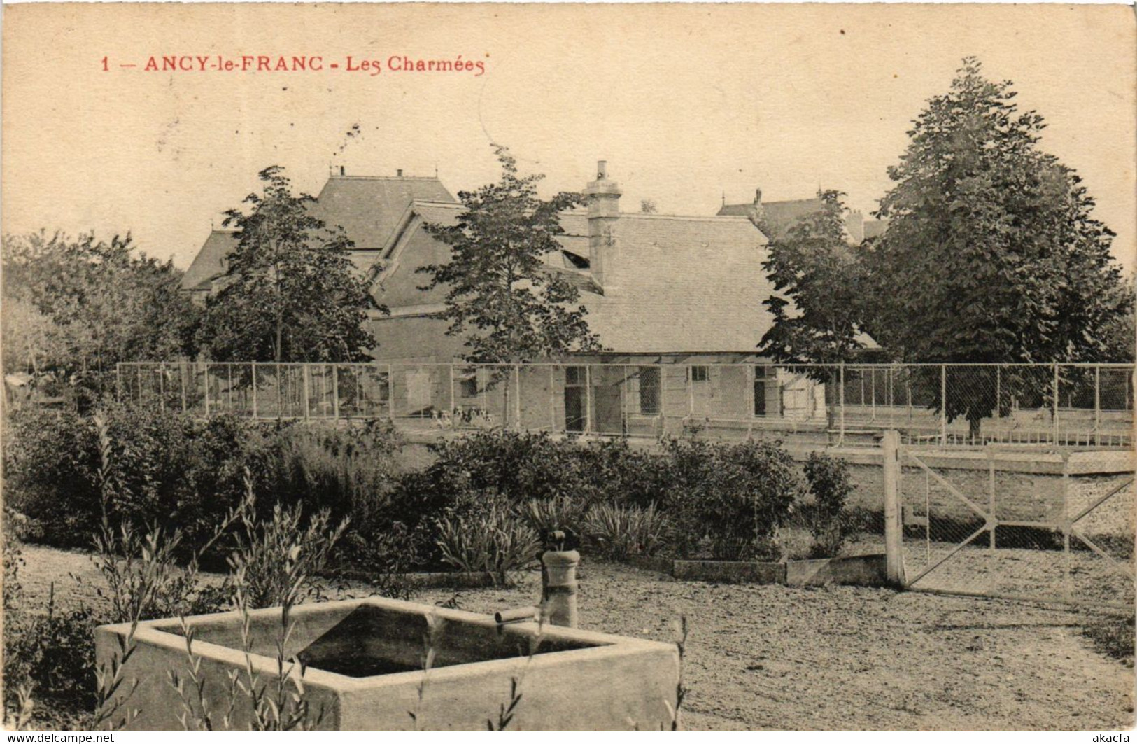 CPA ANCY-le-FRANC - Les Charmées (358126)